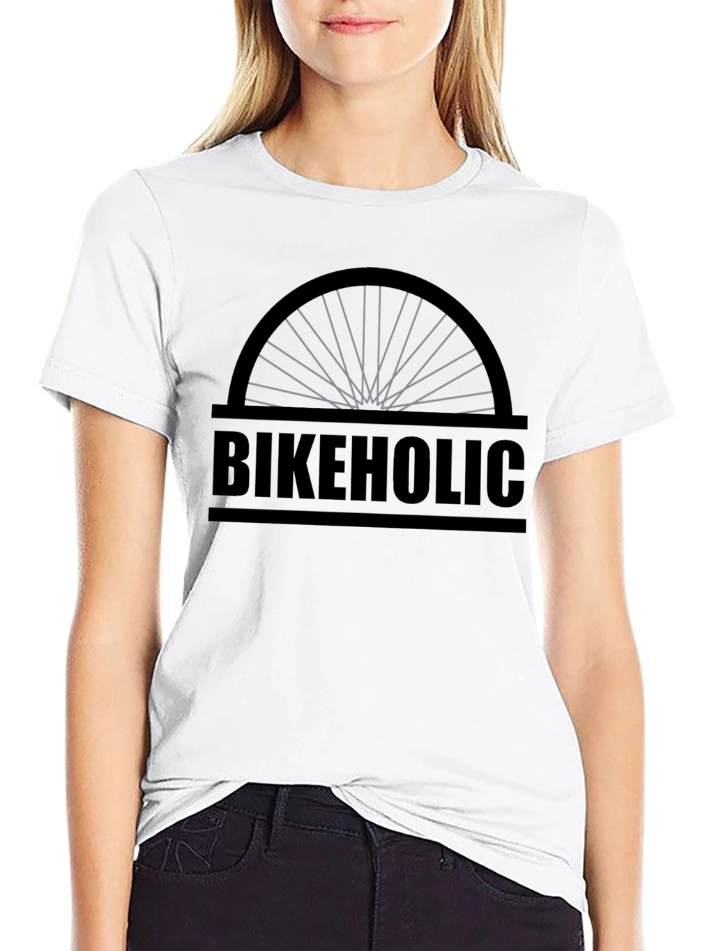 Bikeholic Graphic Tee - Cycling Enthusiast Shirt