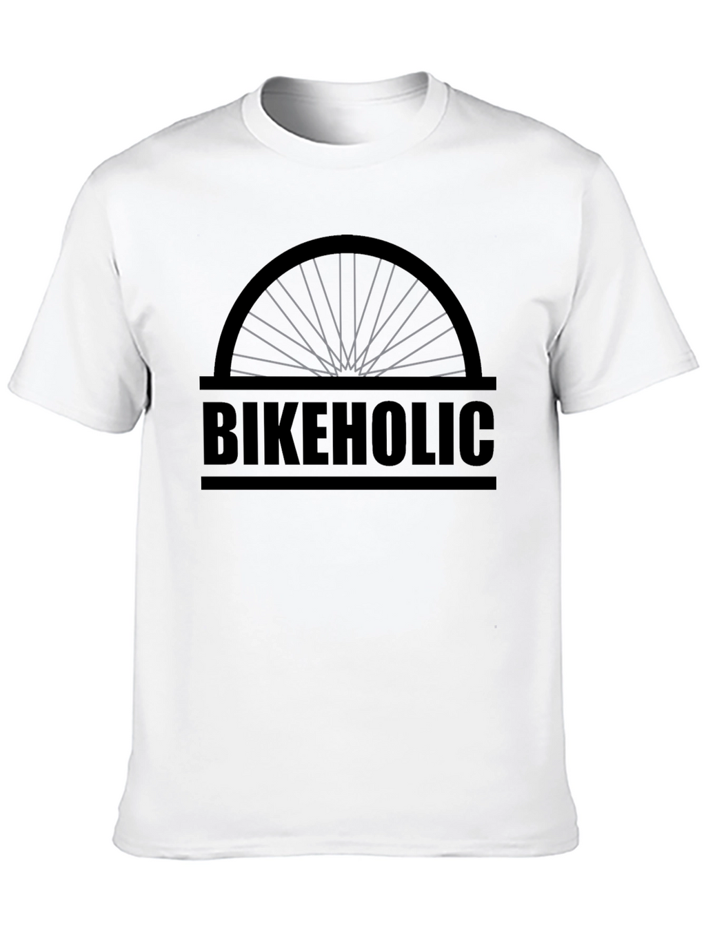 Bikeholic Graphic Tee - Cycling Enthusiast Shirt