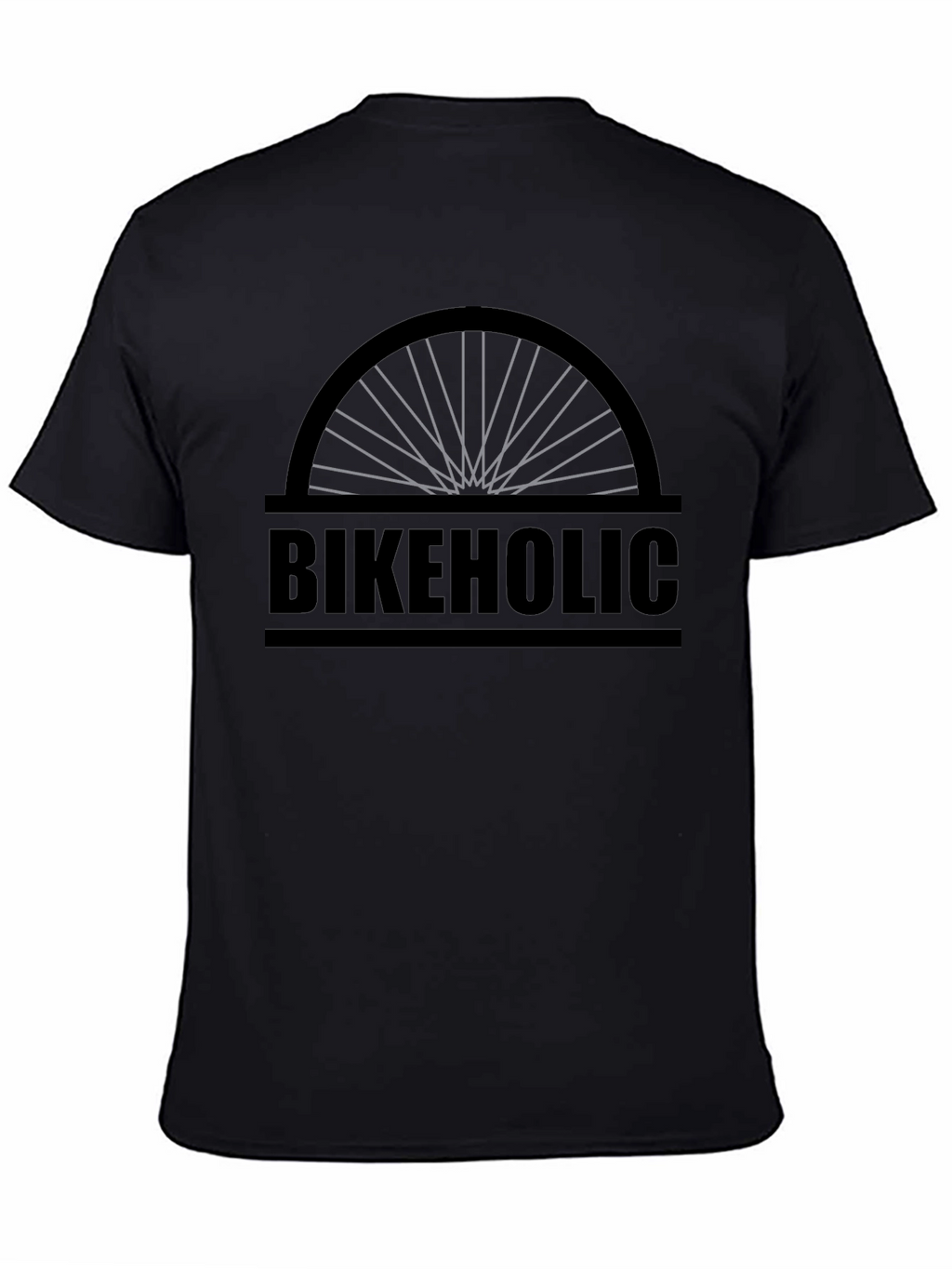Bikeholic Graphic Tee - Cycling Enthusiast Shirt