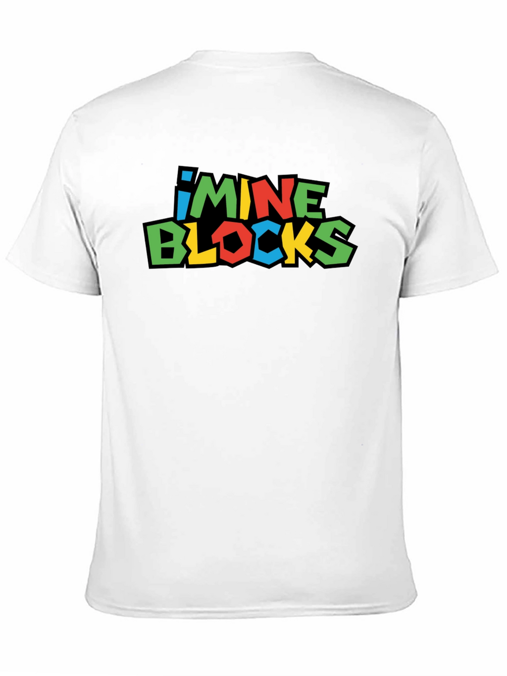 I Mine Blocks Black T-Shirt