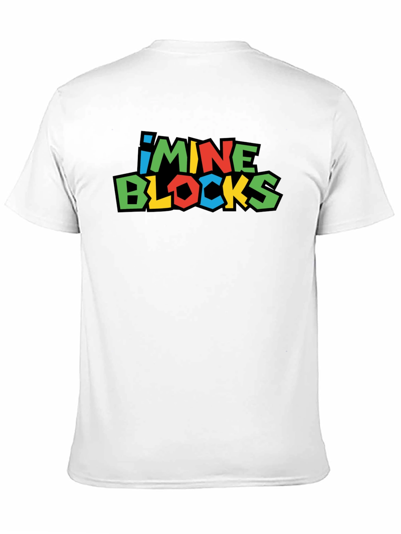 I Mine Blocks Black T-Shirt