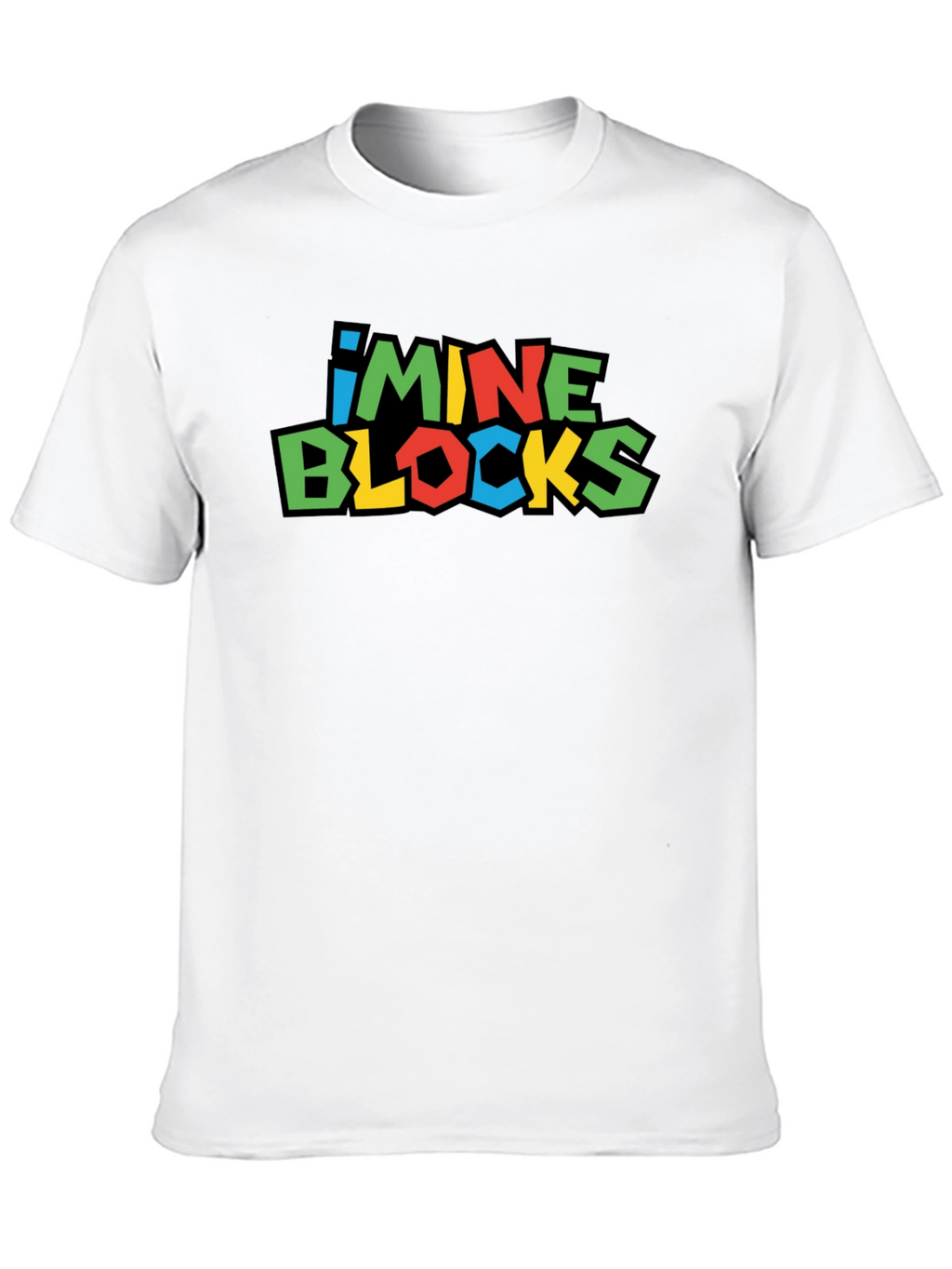 I Mine Blocks Black T-Shirt