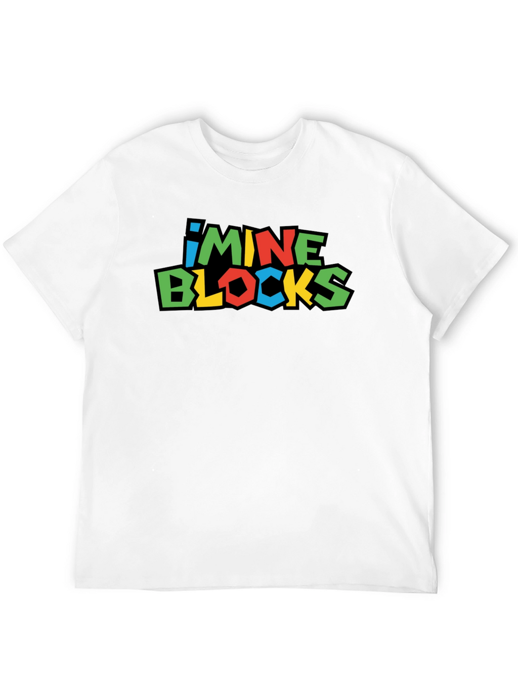 I Mine Blocks Black T-Shirt