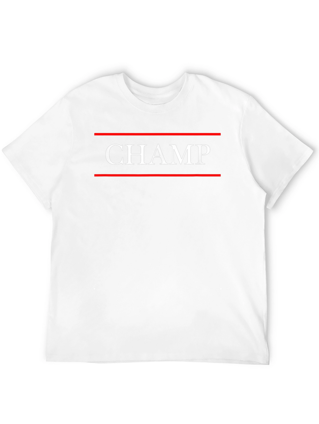Black CHAMP Graphic T-Shirt for Men