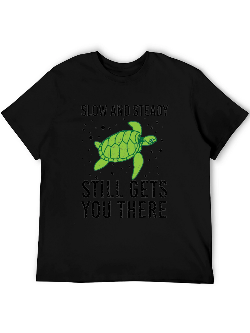 Slow & Steady Turtle Graphic T-Shirt