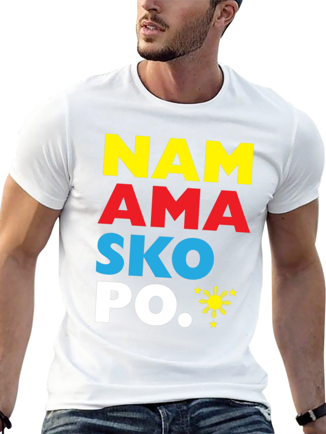 Philippines Pride T-Shirt NAM AMA SKO PO