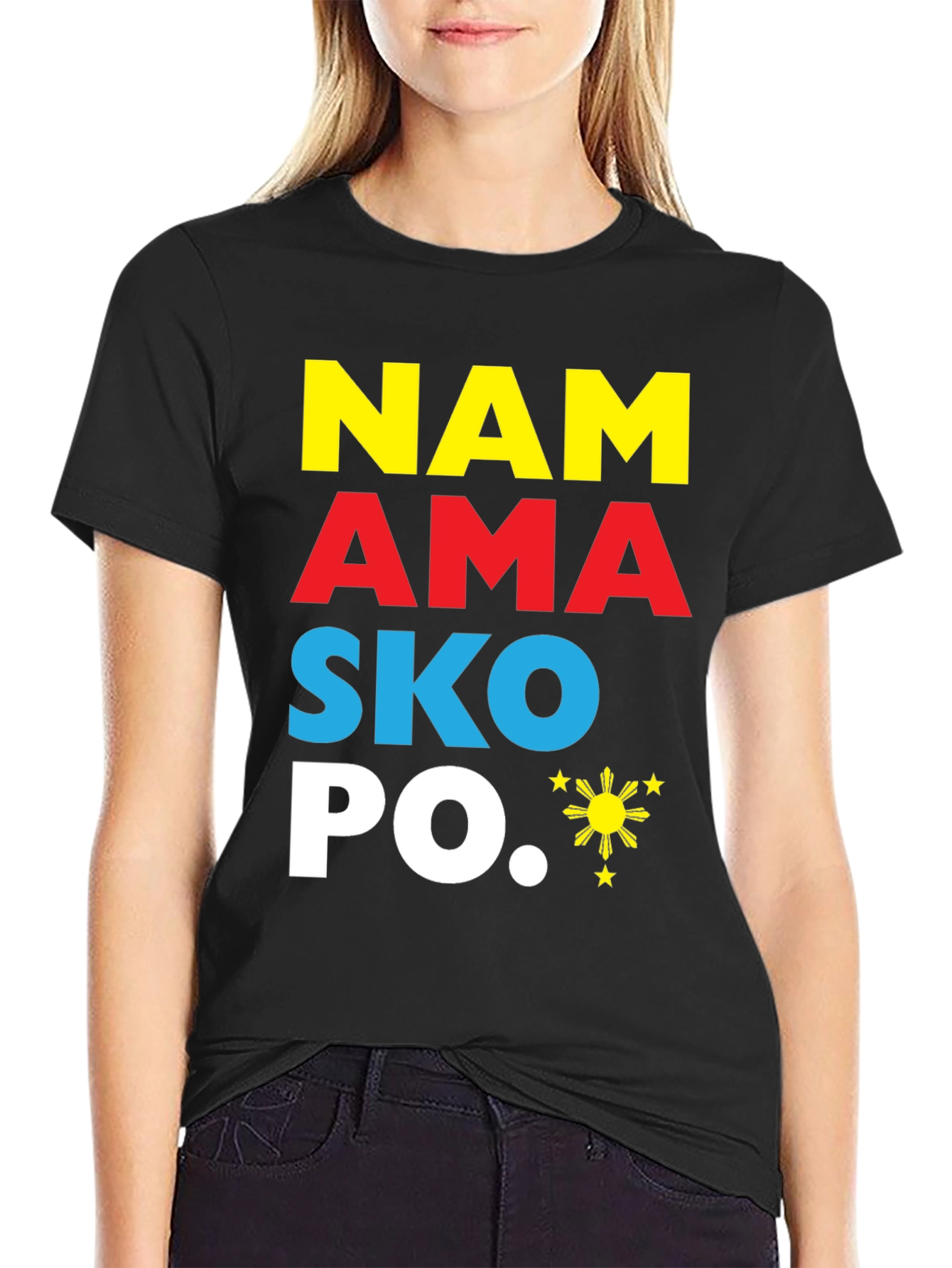 Philippines Pride T-Shirt NAM AMA SKO PO