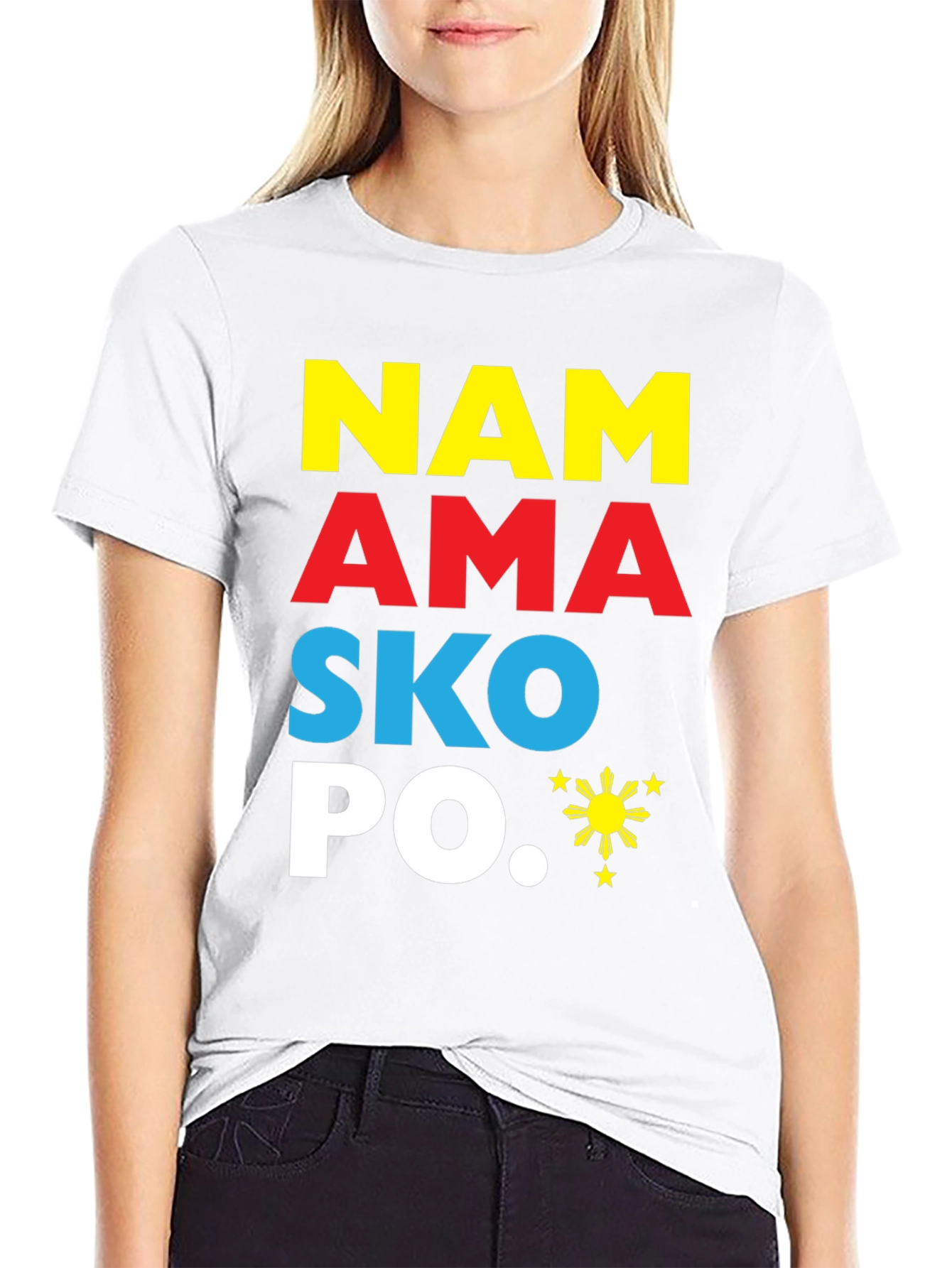 Philippines Pride T-Shirt NAM AMA SKO PO