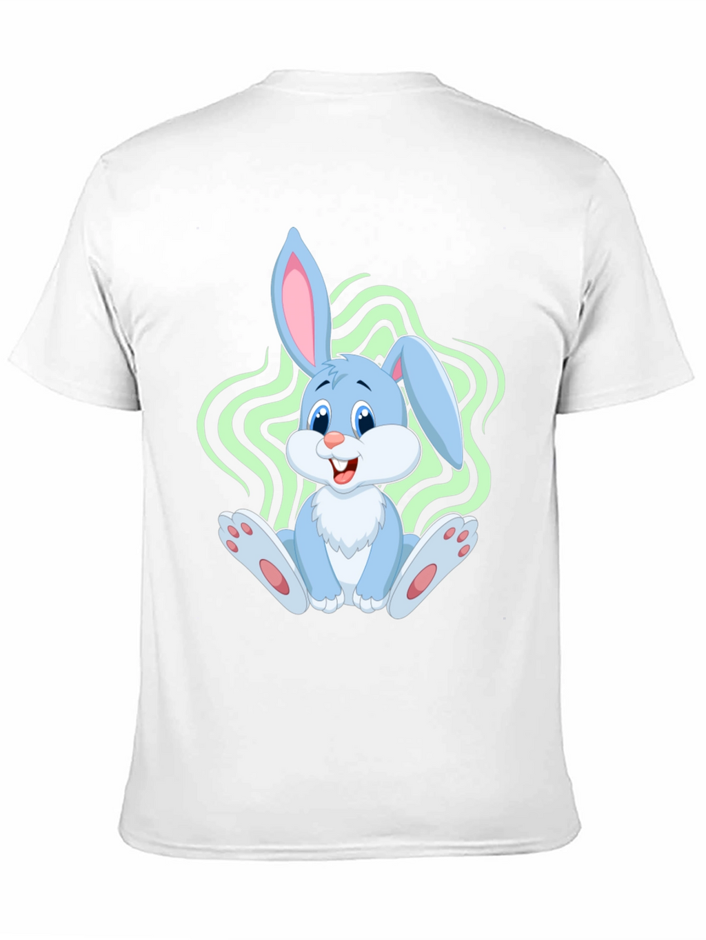 Cute Bunny Graphic Tee - Soft Cotton Comfort