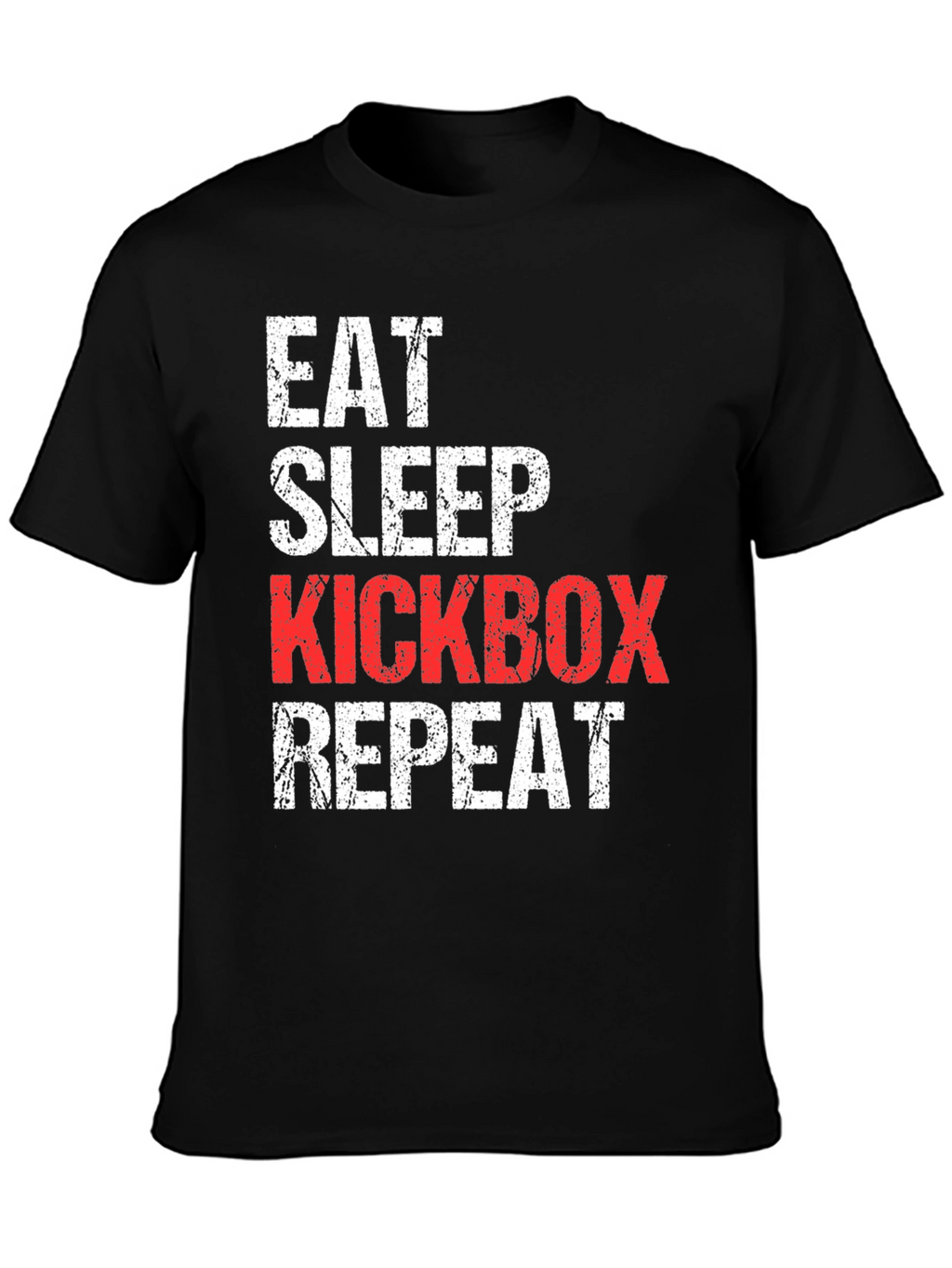 Eat Sleep Kickbox Repeat T-Shirt
