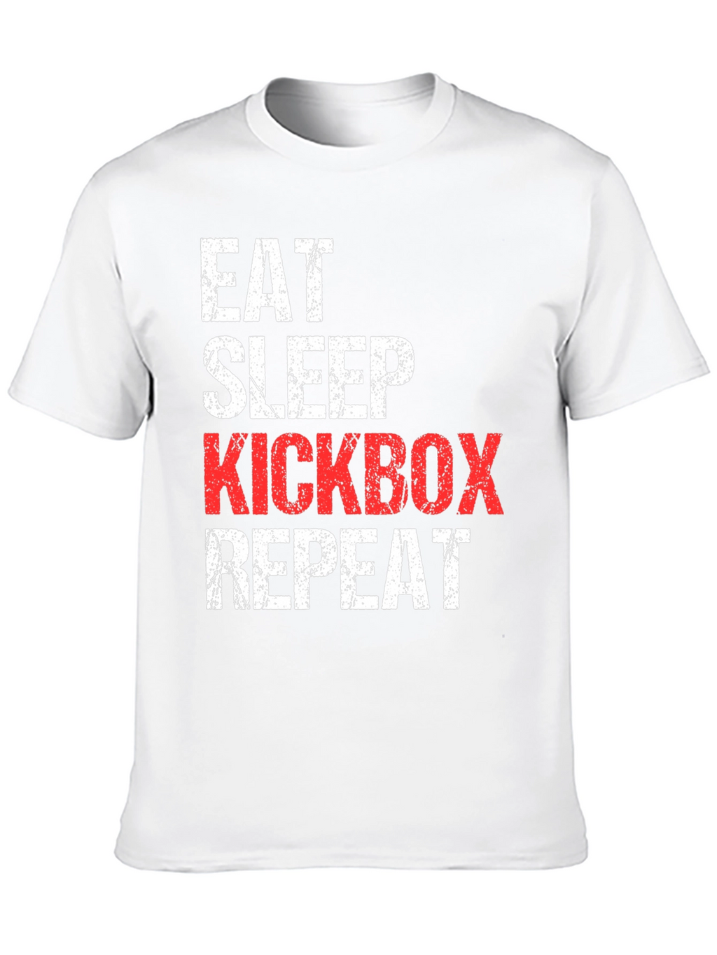 Eat Sleep Kickbox Repeat T-Shirt