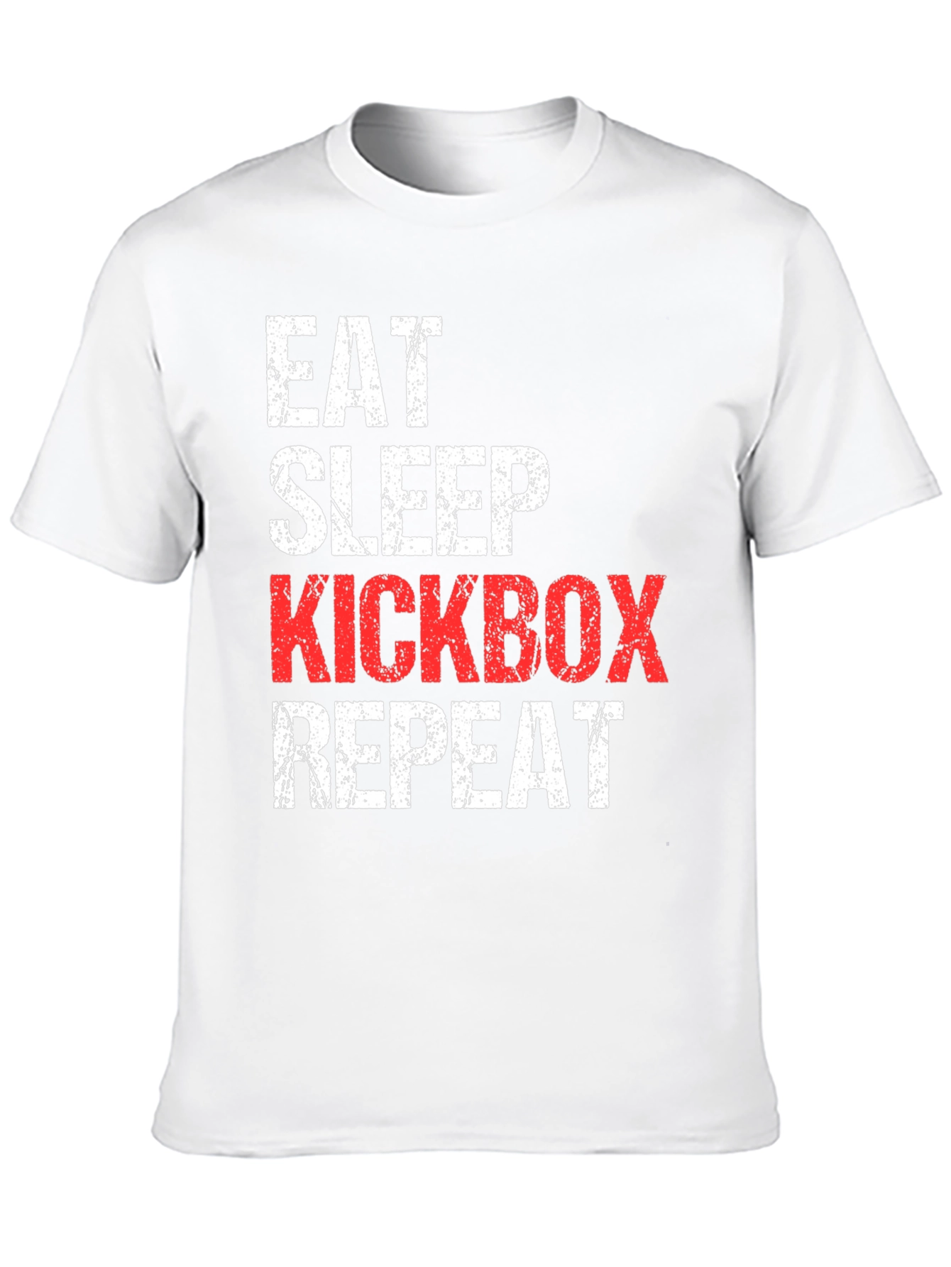Eat Sleep Kickbox Repeat T-Shirt