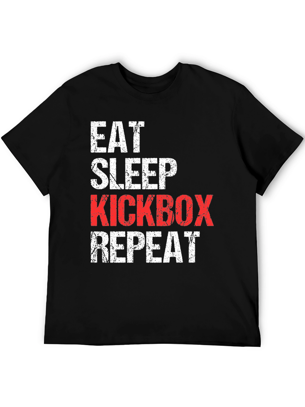 Eat Sleep Kickbox Repeat T-Shirt