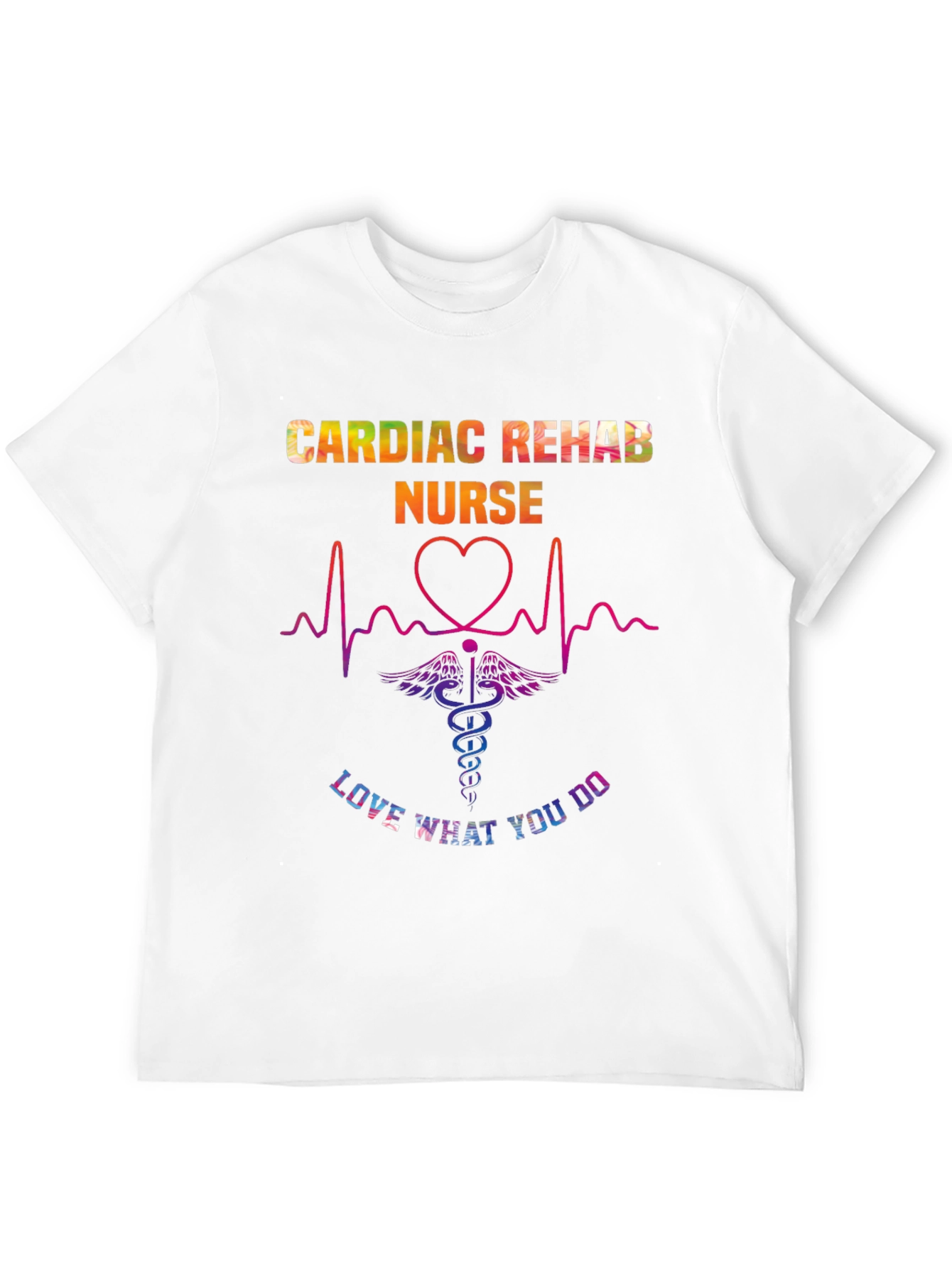 Cardiac Rehab Nurse Graphic T-Shirt