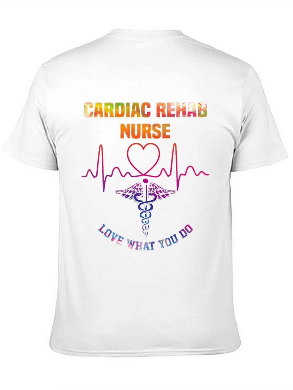 Cardiac Rehab Nurse Graphic T-Shirt
