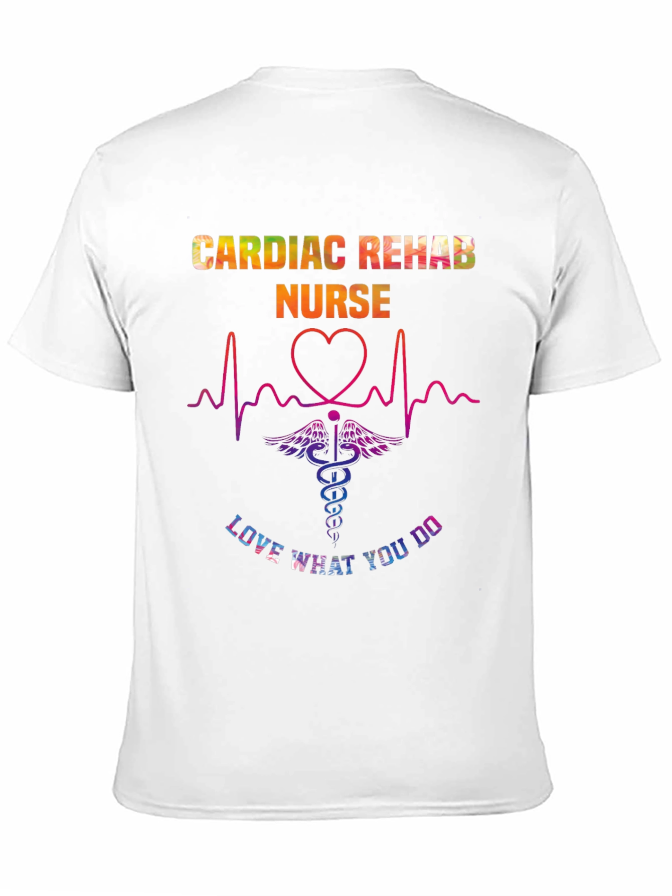 Cardiac Rehab Nurse Graphic T-Shirt