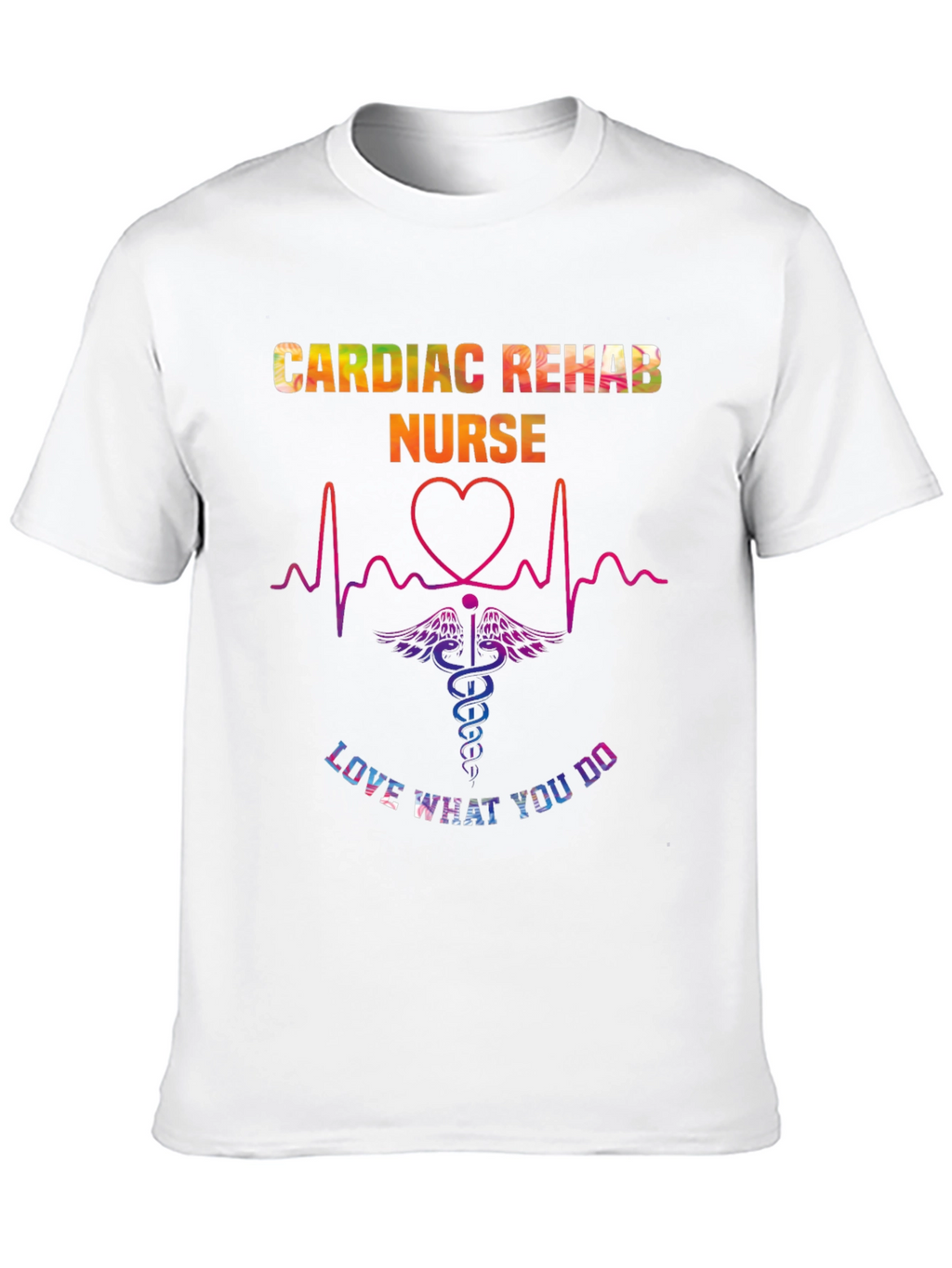 Cardiac Rehab Nurse Graphic T-Shirt