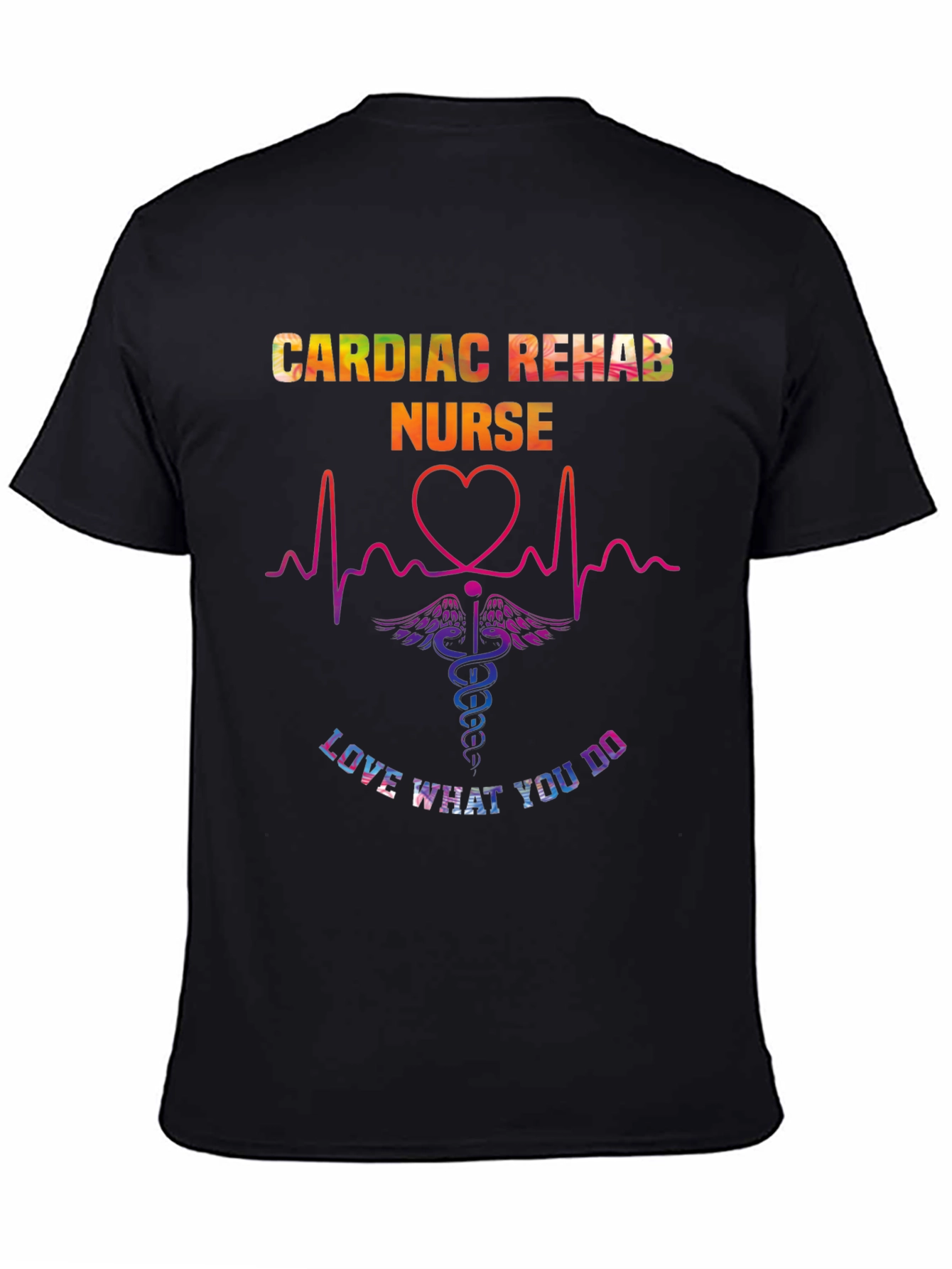 Cardiac Rehab Nurse Graphic T-Shirt