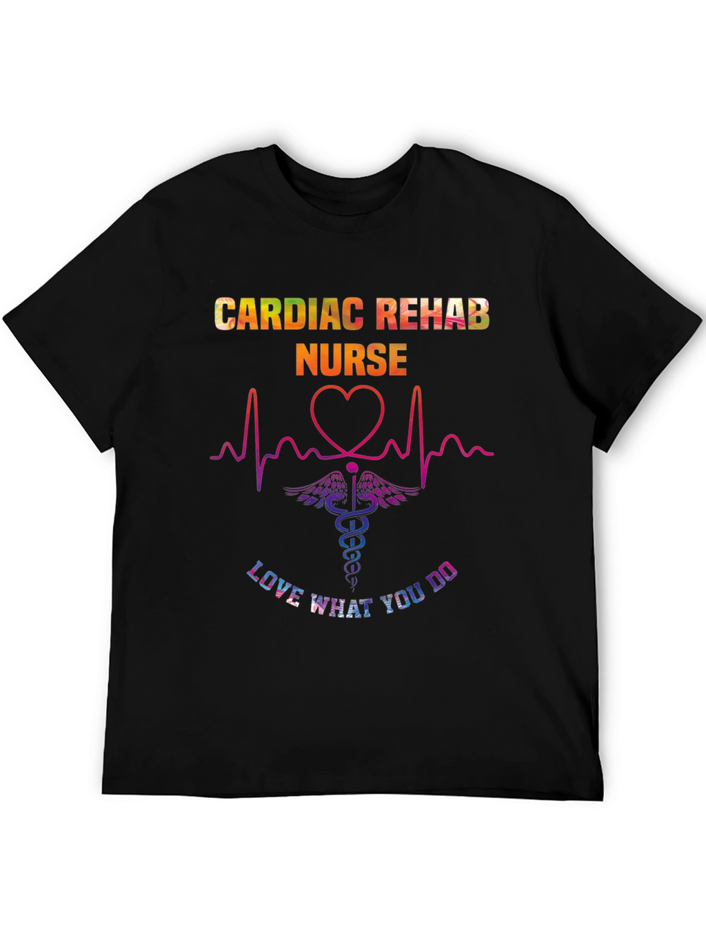 Cardiac Rehab Nurse Graphic T-Shirt