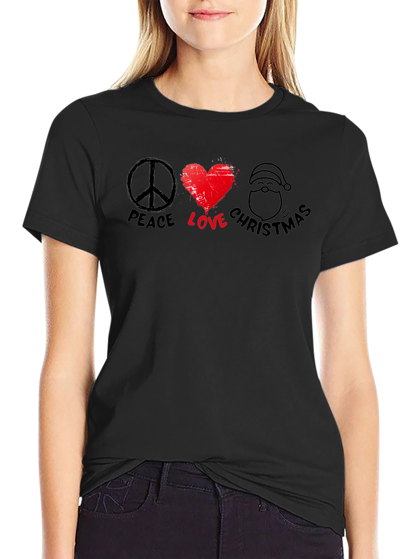 Peace Love Christmas T-Shirt