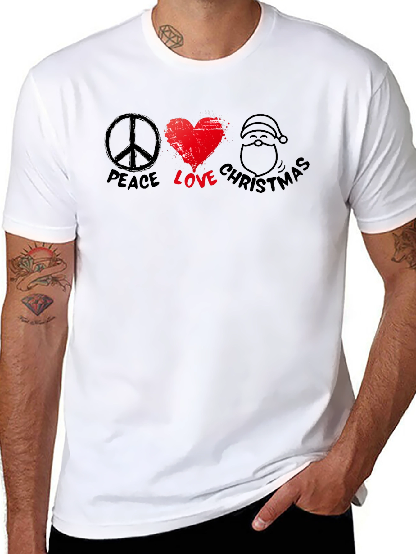 Peace Love Christmas T-Shirt