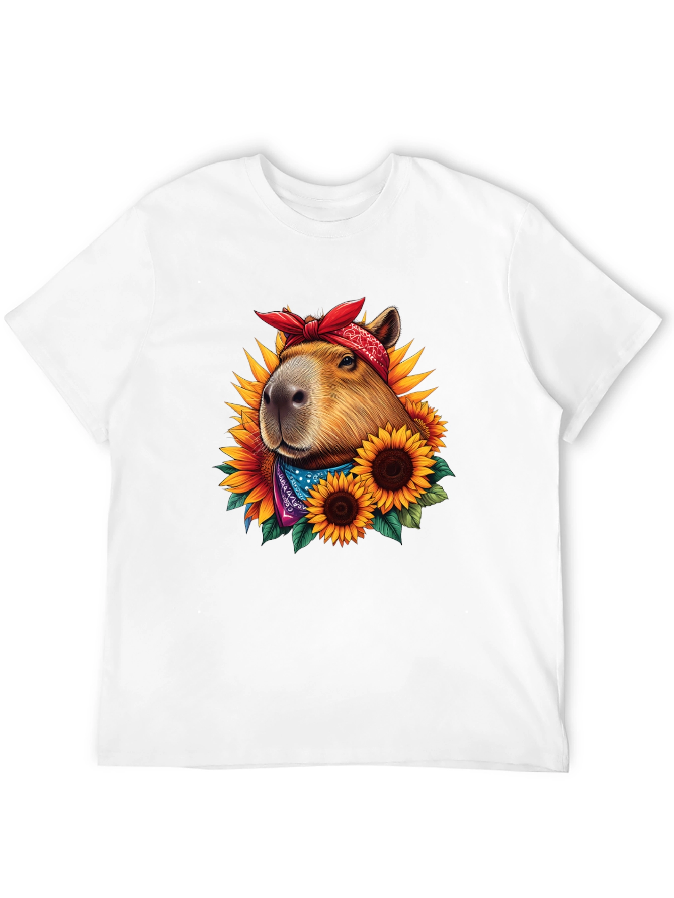 Capybara Sunflower T-Shirt