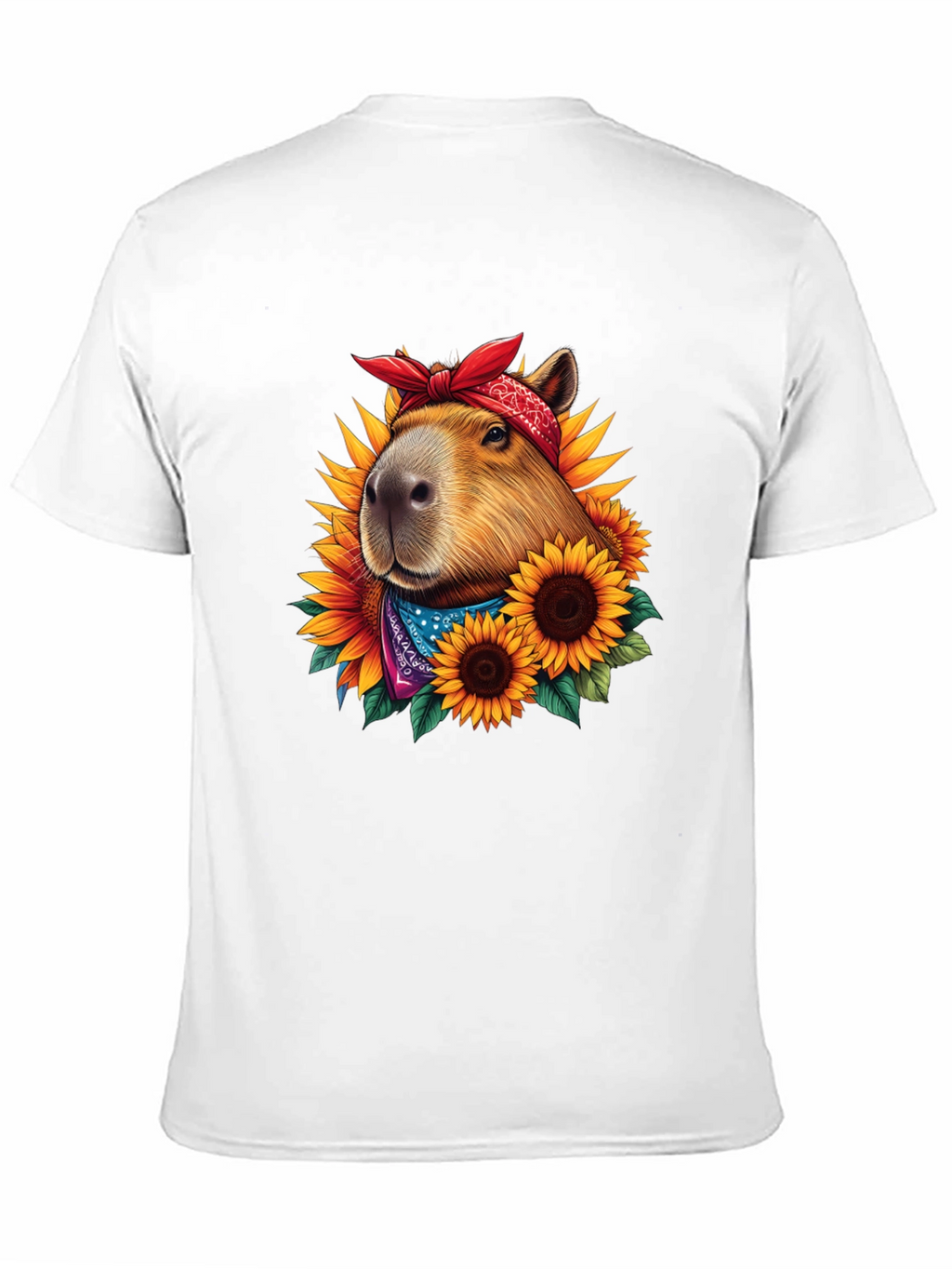 Capybara Sunflower T-Shirt