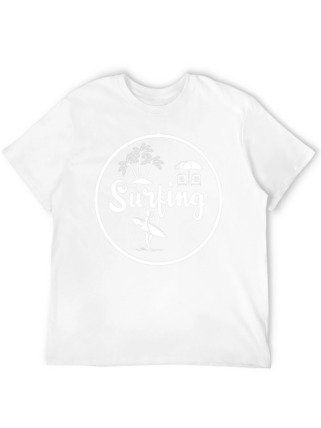Surfing Graphic Tee - Beach Lifestyle T-Shirt