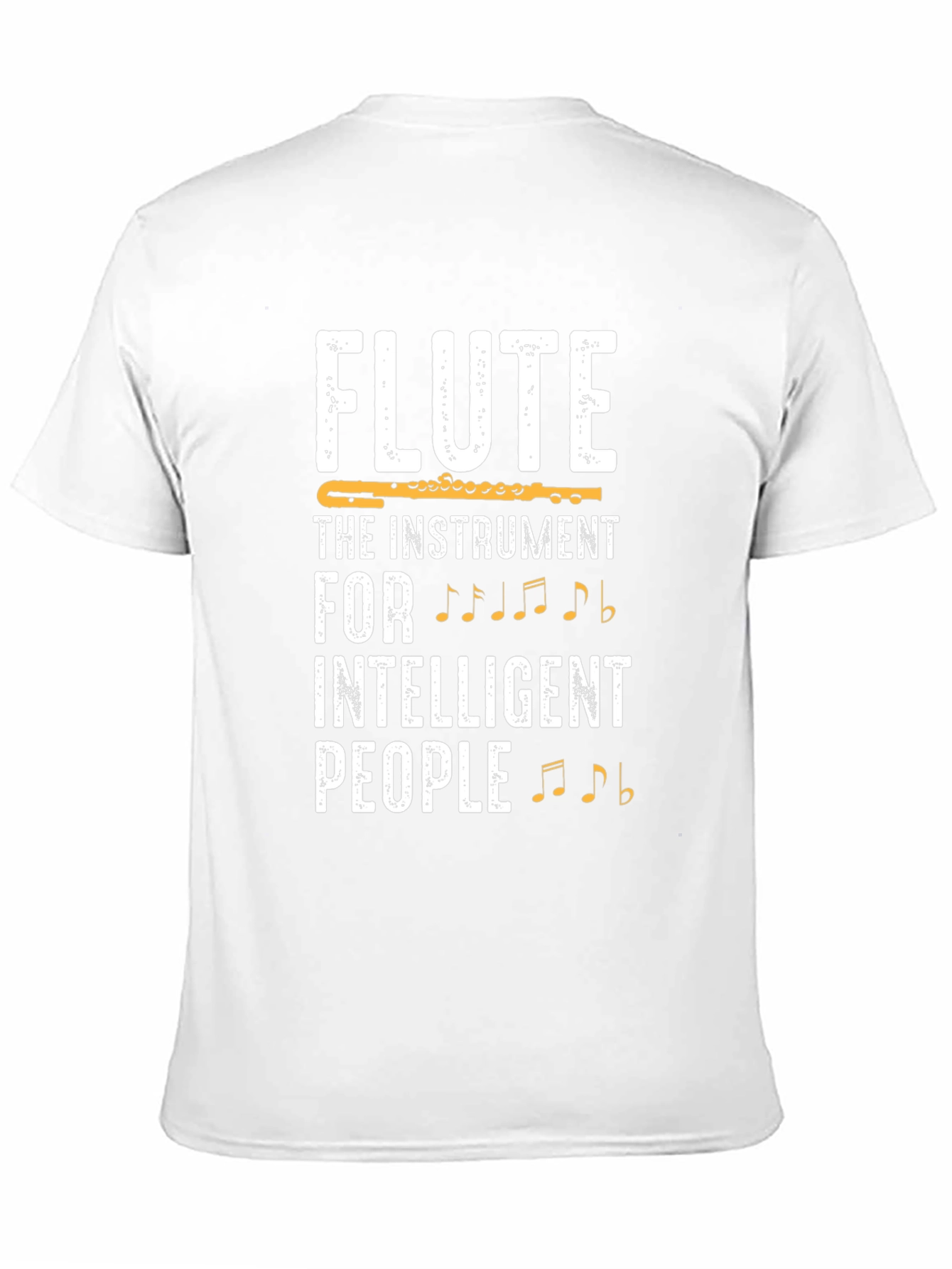 Flute Instrument T-Shirt - Intelligent People Tee