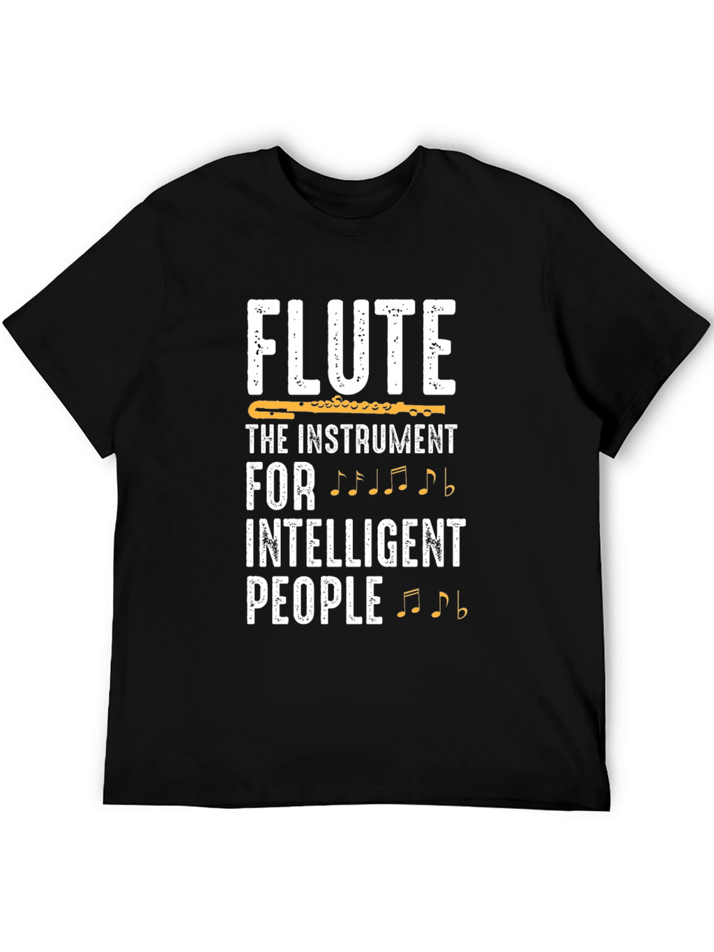 Flute Instrument T-Shirt - Intelligent People Tee