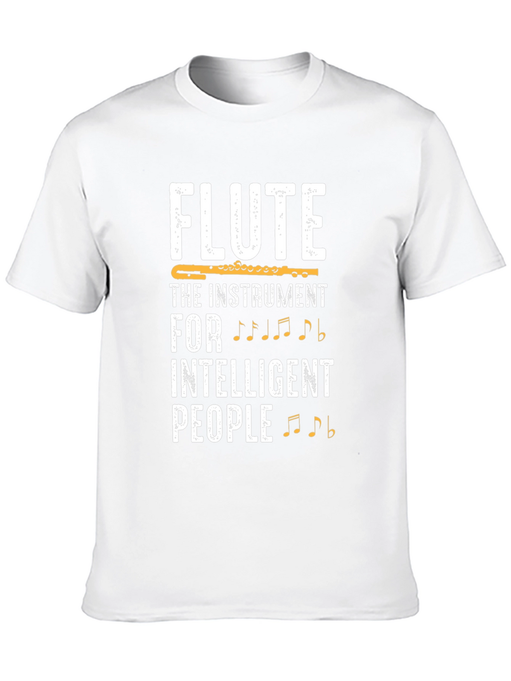 Flute Instrument T-Shirt - Intelligent People Tee