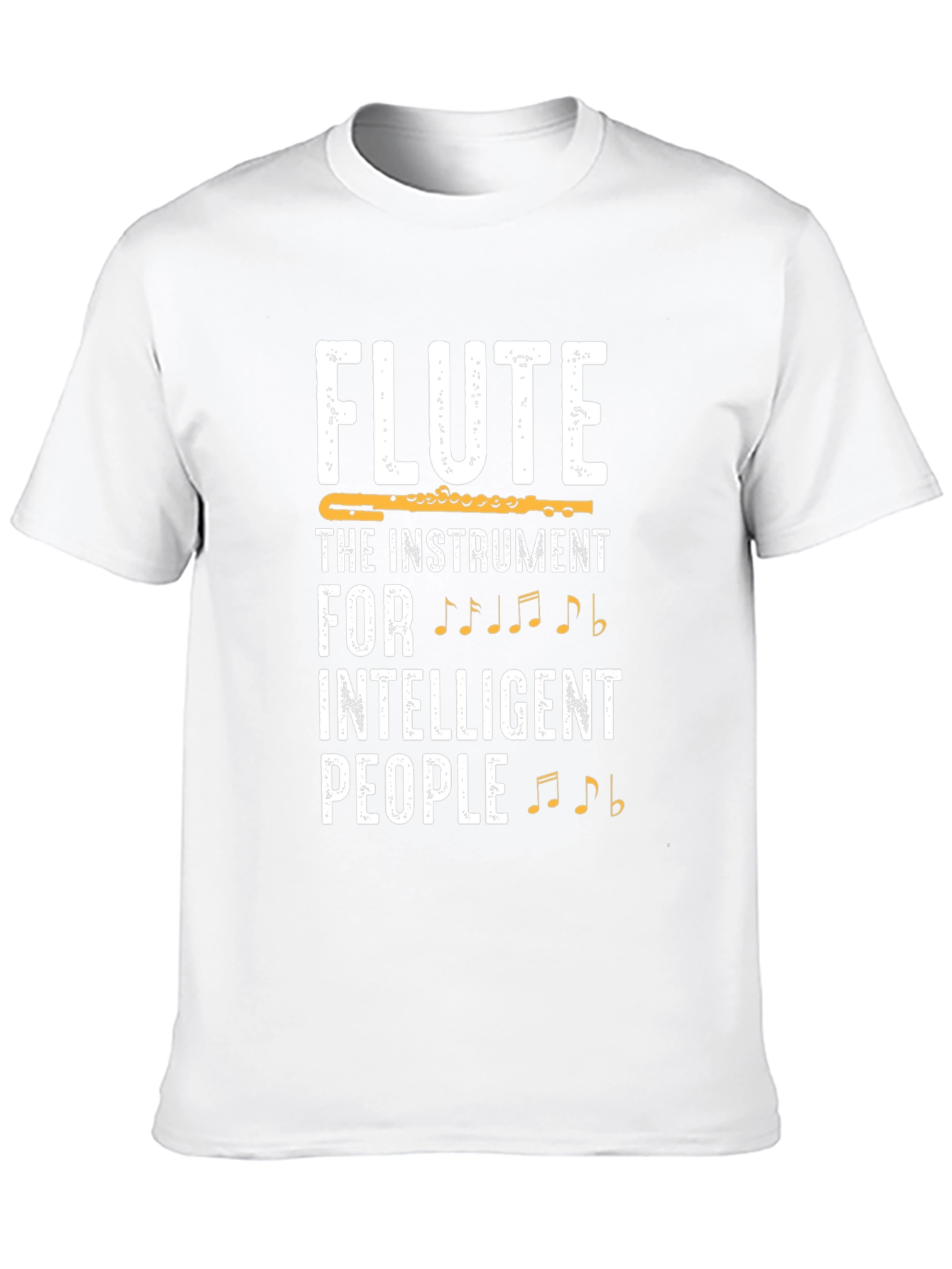 Flute Instrument T-Shirt - Intelligent People Tee