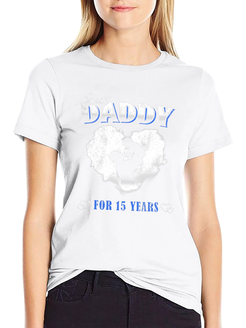 Best Daddy T-Shirt - 15 Years Fathers Day Gift