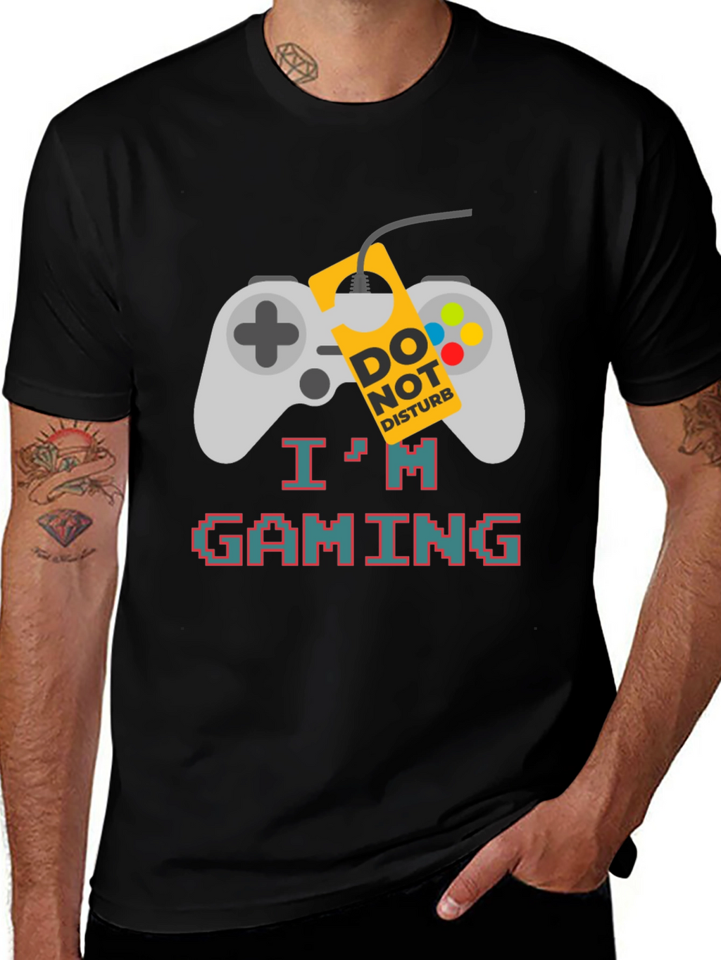 Gaming Mode On T-Shirt - Gamer Do Not Disturb