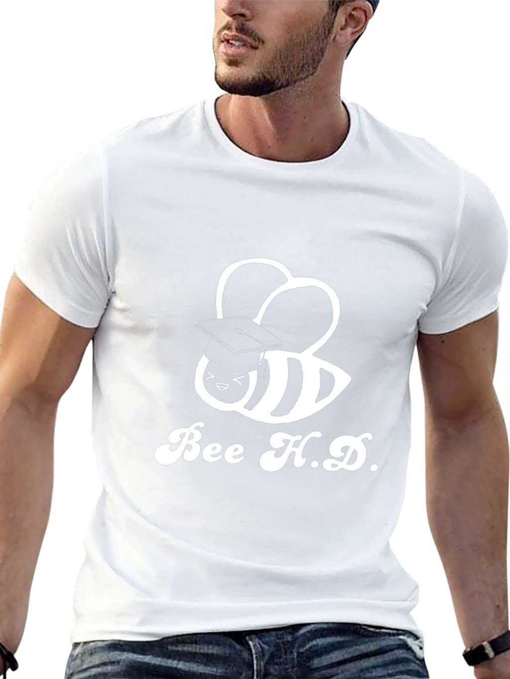 Bee H.D. Graduation T-Shirt - Soft Cotton Tee