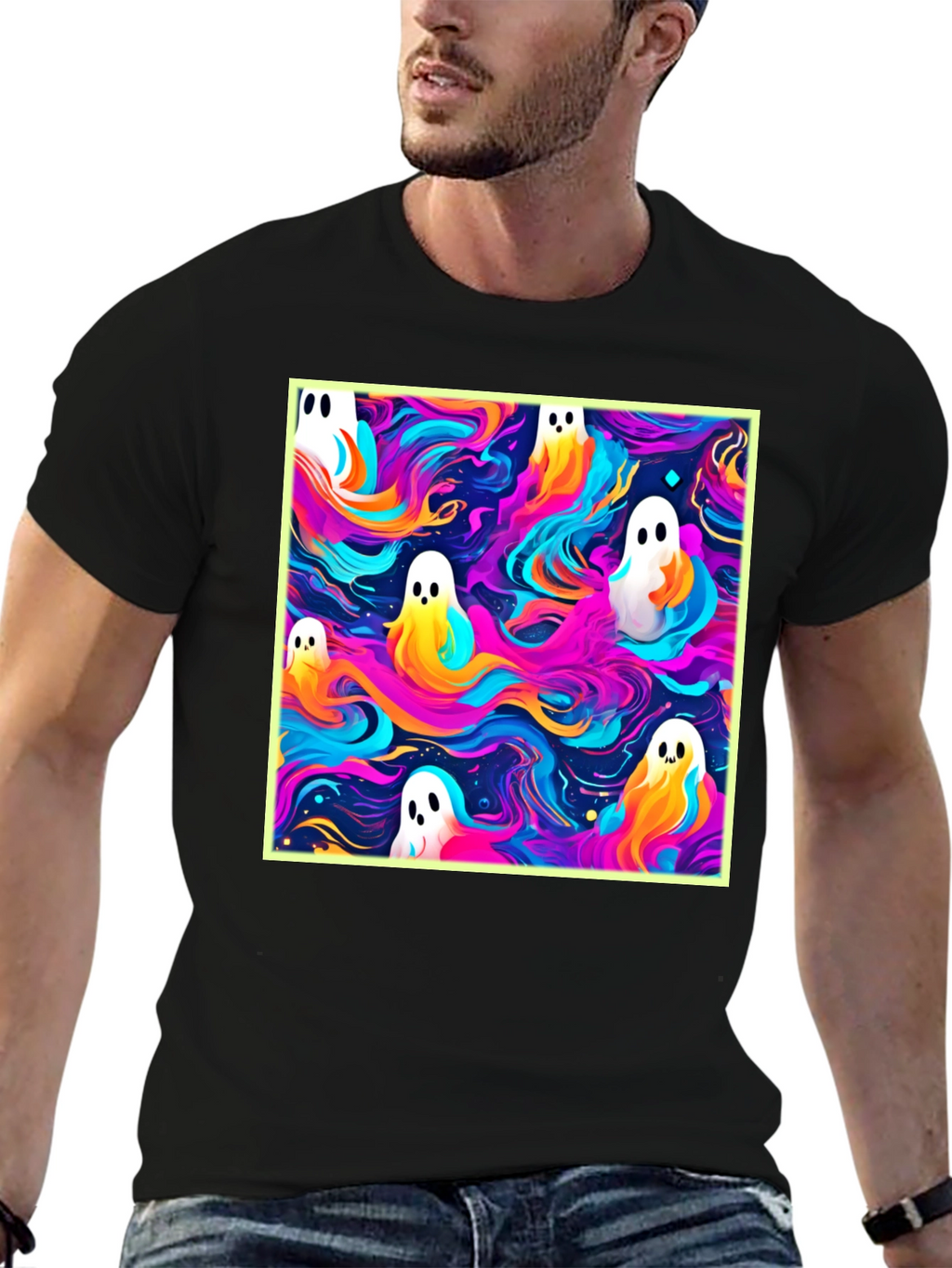 Ghostly Swirl T-Shirt