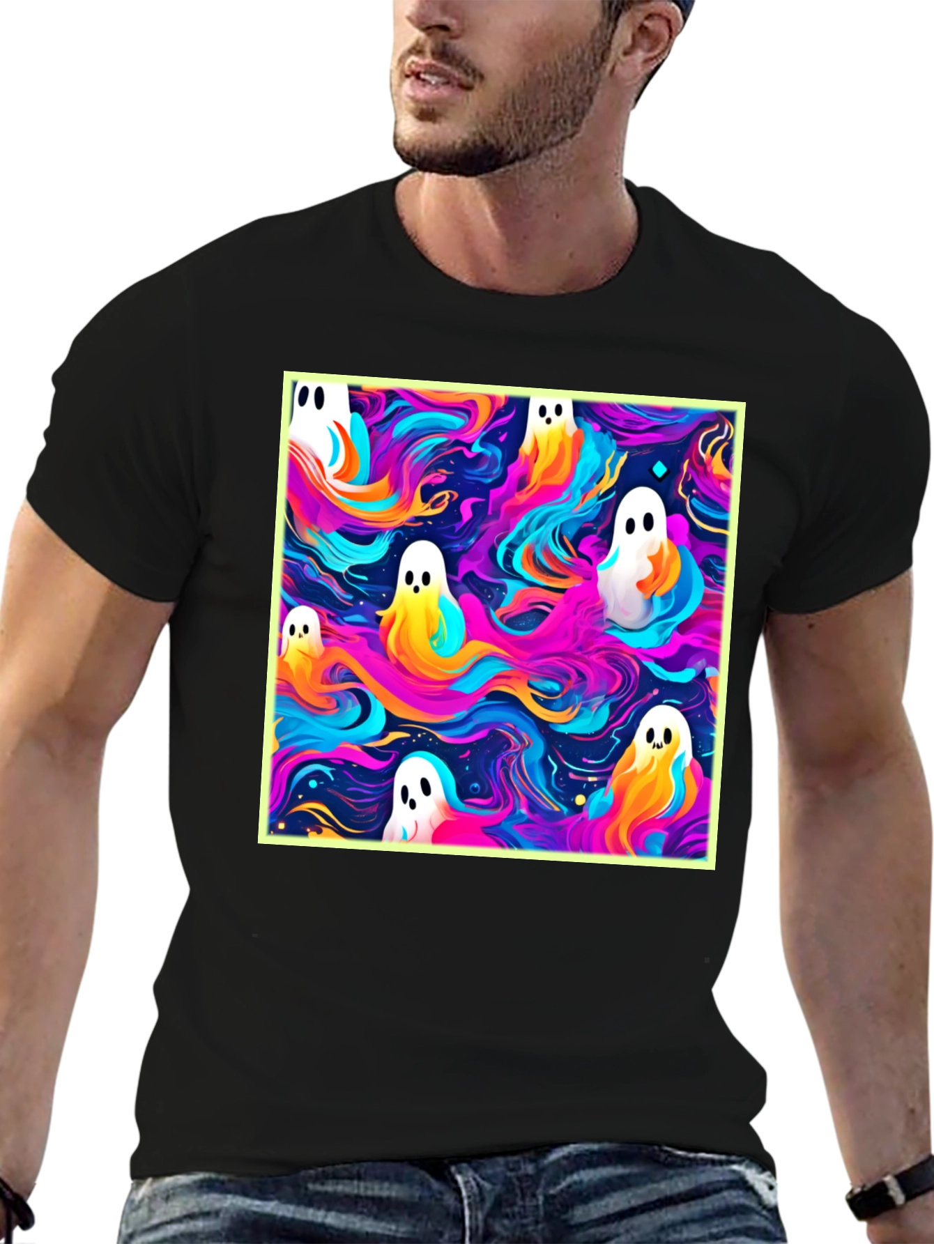 Ghostly Swirl T-Shirt