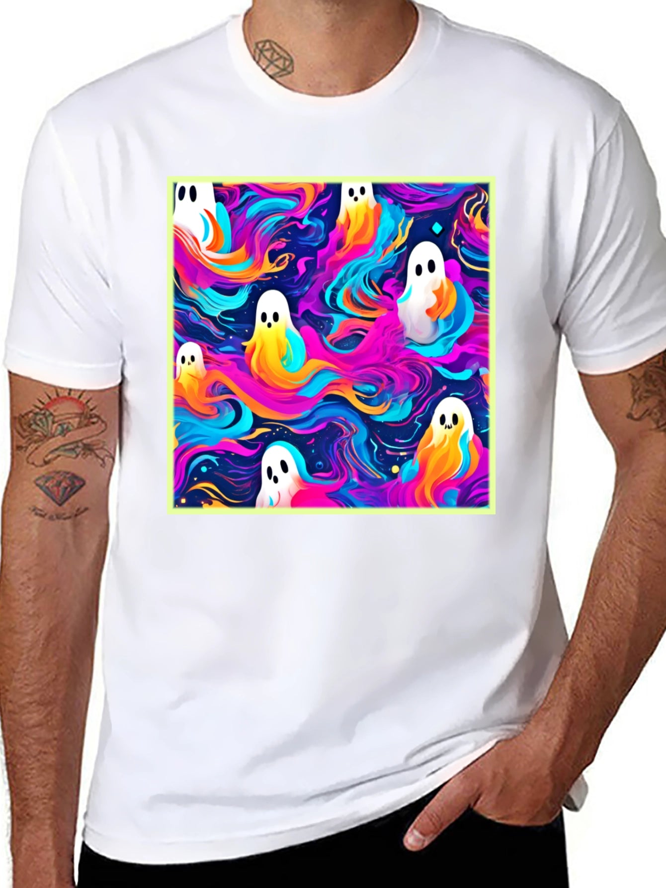 Ghostly Swirl T-Shirt