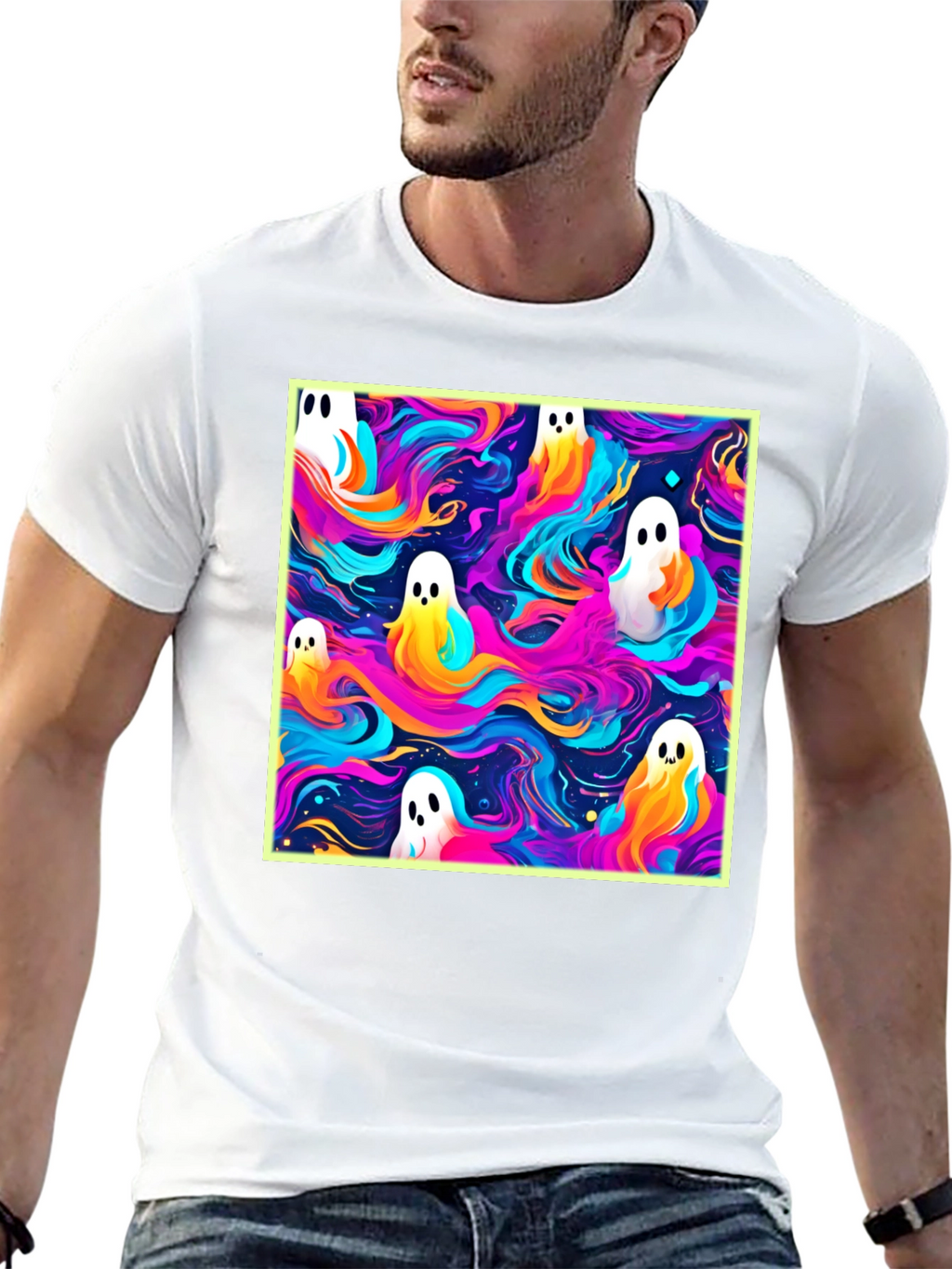 Ghostly Swirl T-Shirt