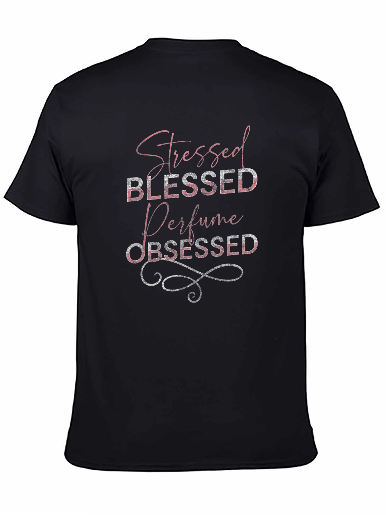 Stressed Blessed Perfume Obsessed Graphic Tee