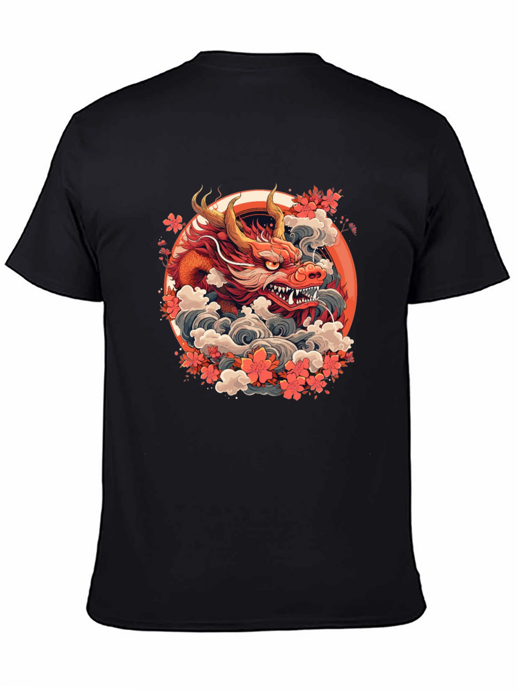 Dragon Graphic Tee - Stylish and Bold