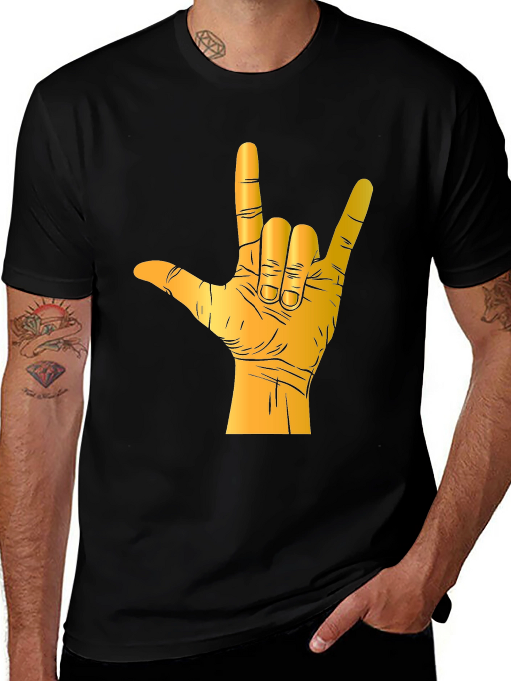 I Love You Hand Sign T-Shirt