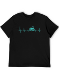 Tractor Heartbeat T-Shirt - Farmers Passion