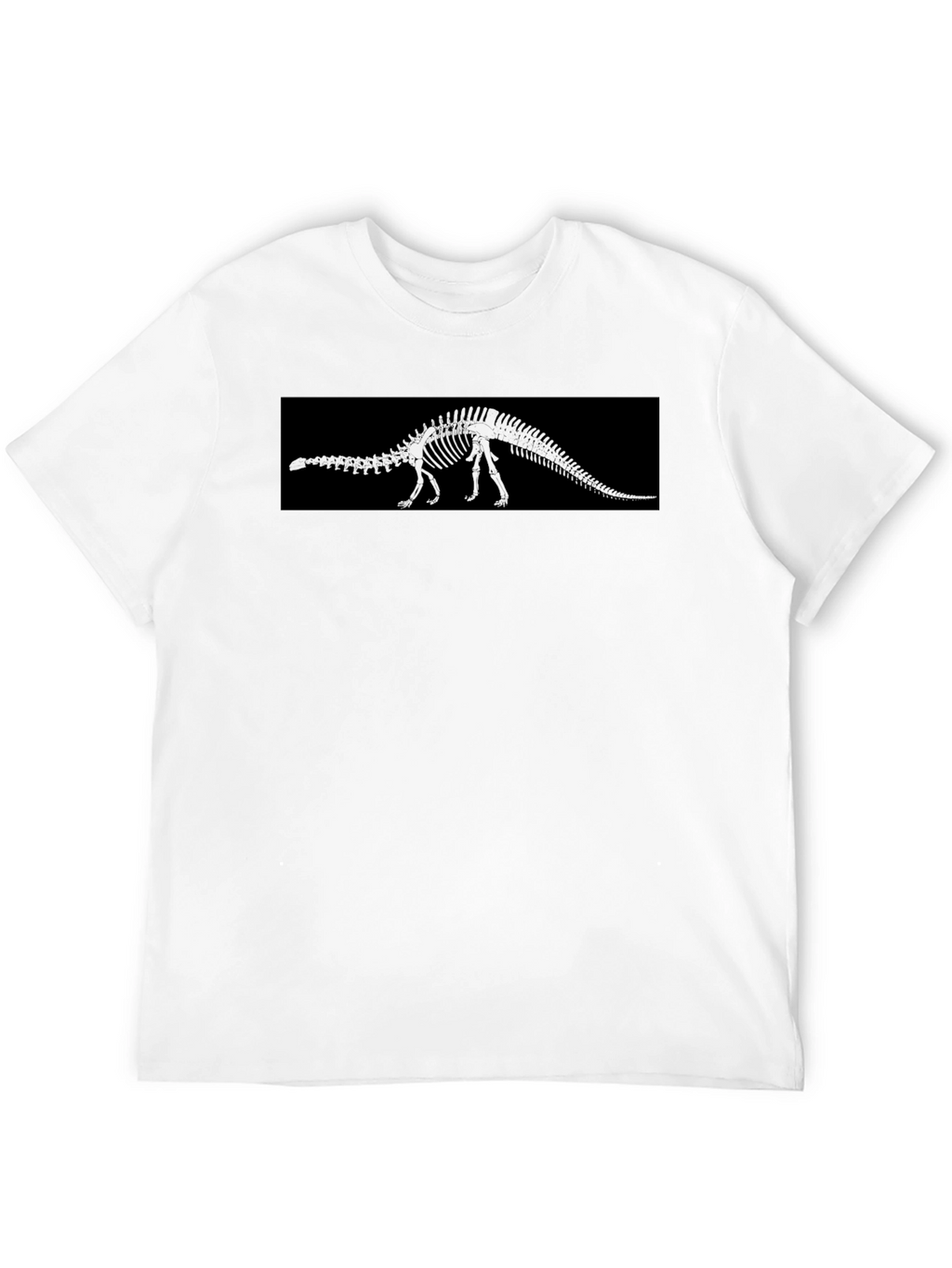 Dino Skeleton Black T-Shirt