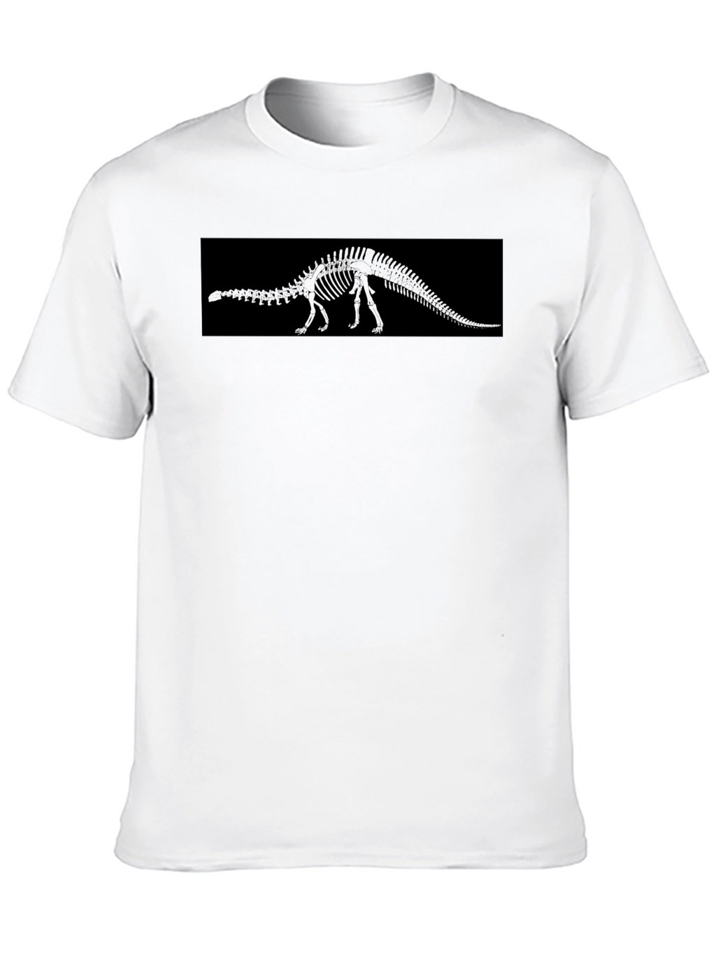 Dino Skeleton Black T-Shirt