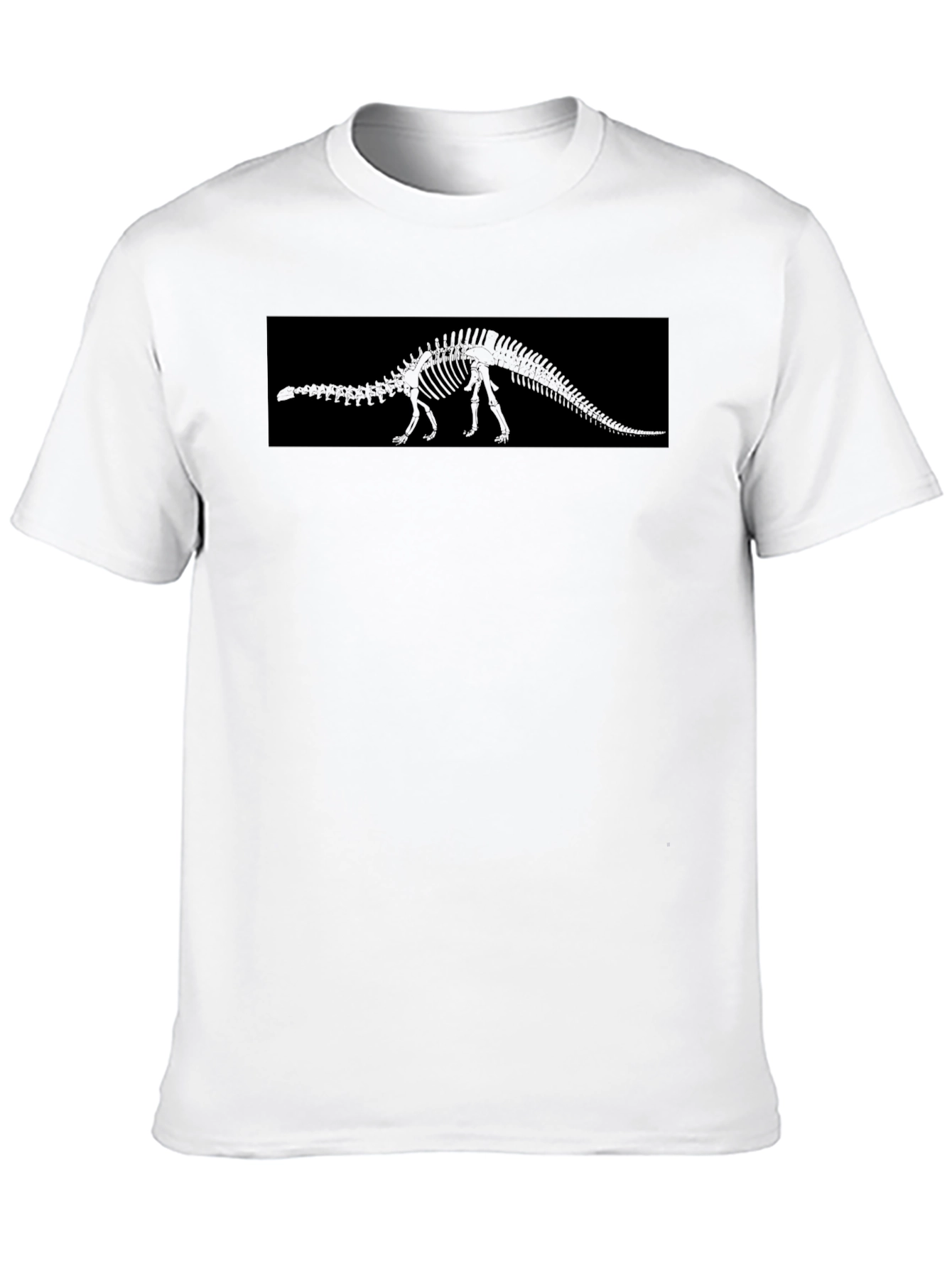 Dino Skeleton Black T-Shirt