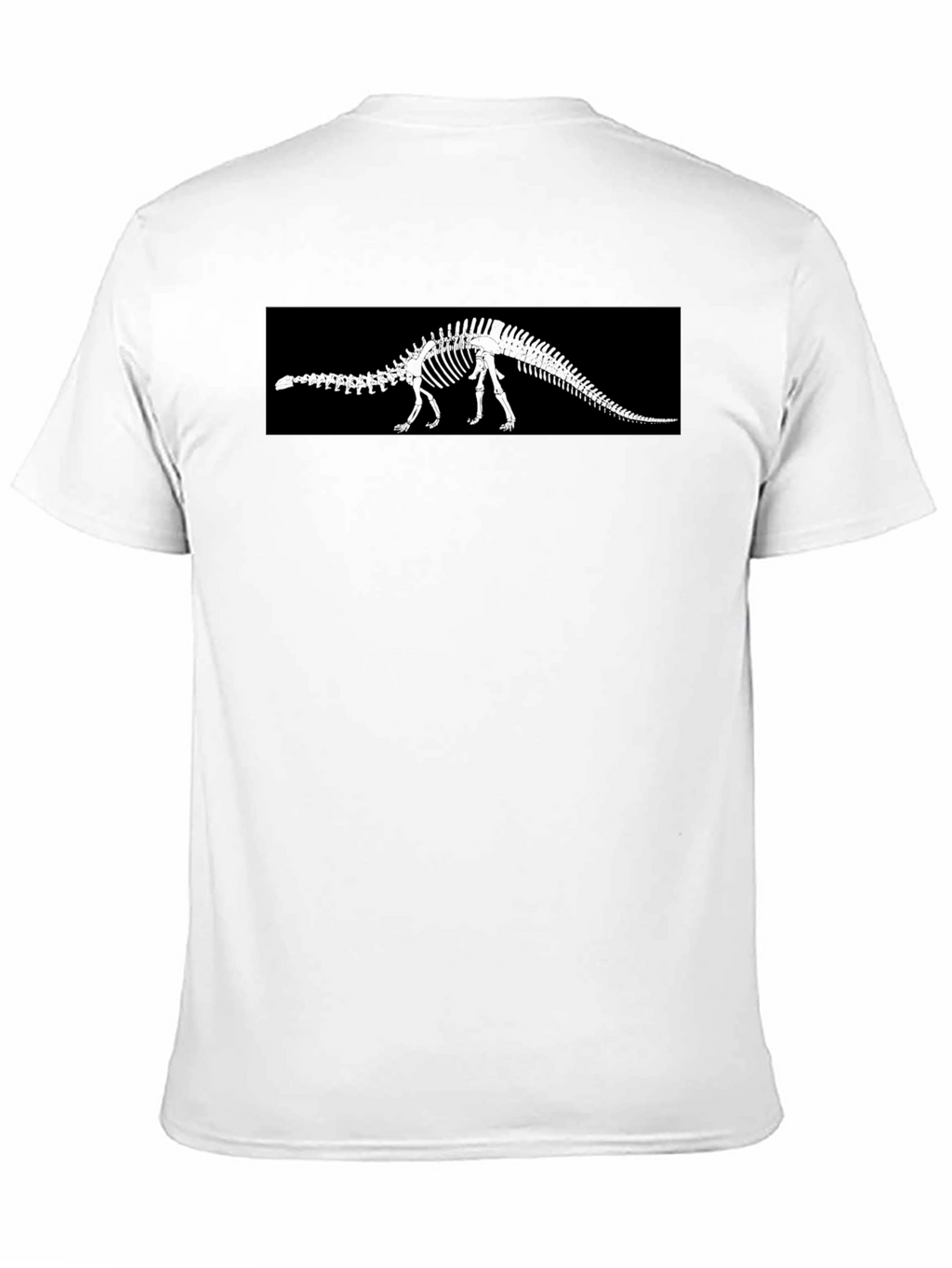 Dino Skeleton Black T-Shirt