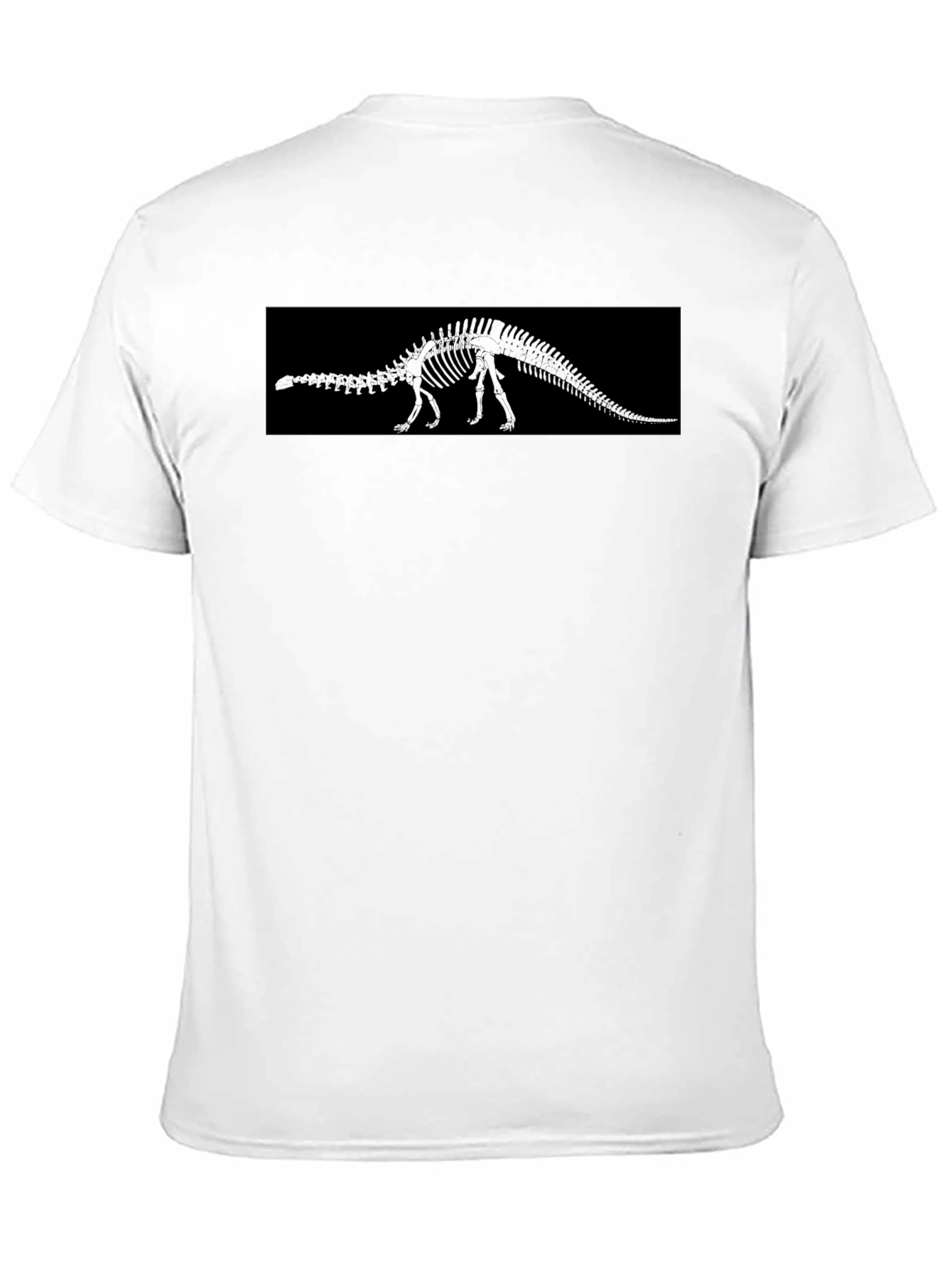 Dino Skeleton Black T-Shirt