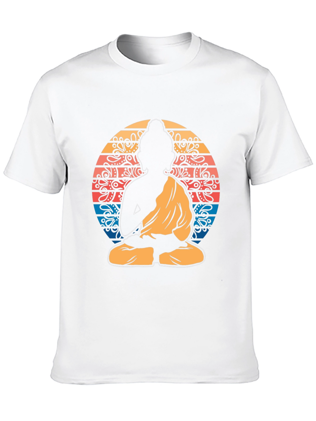 Buddha Mandala Graphic Tee - Spiritual Zen Shirt