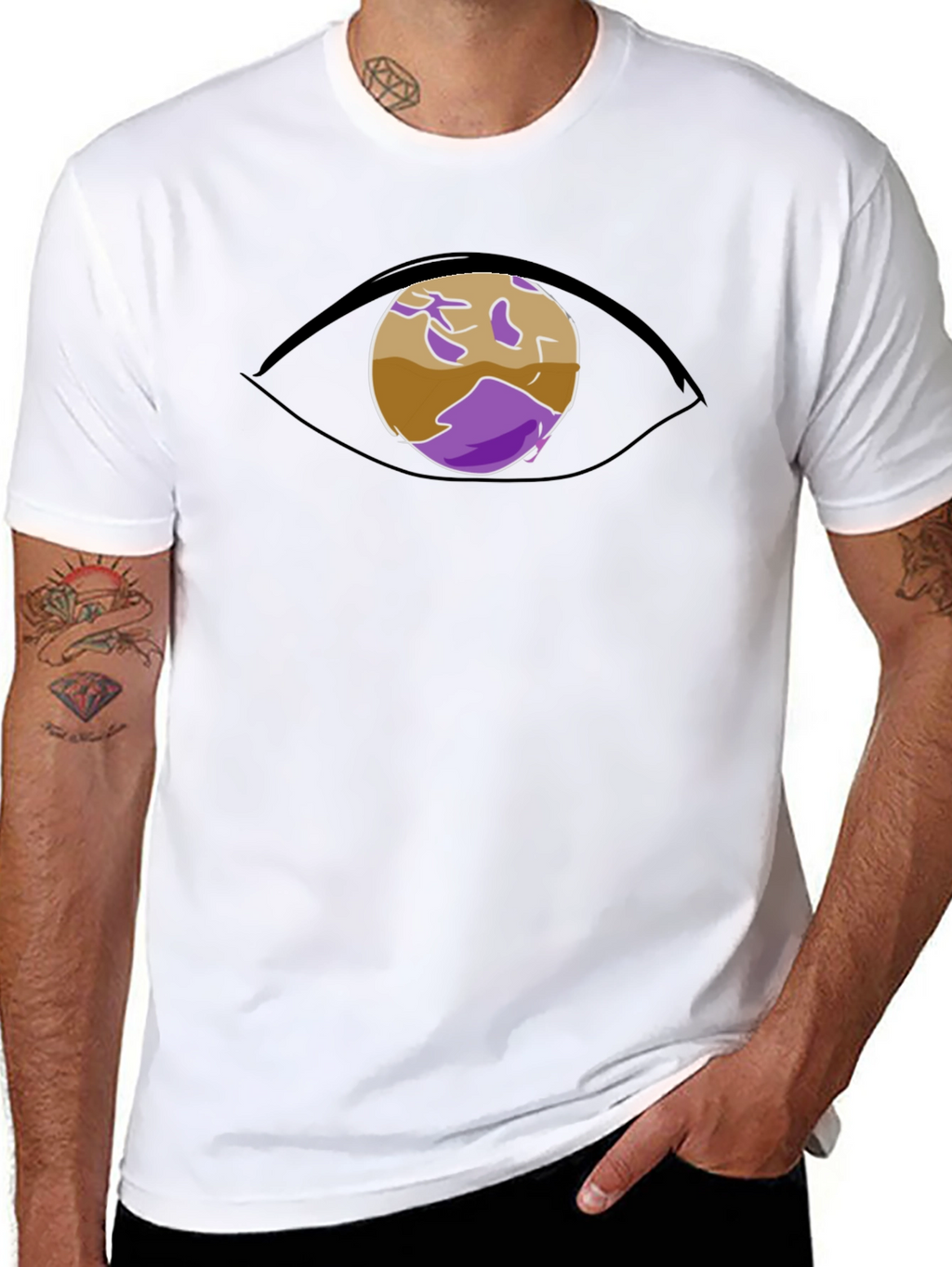 Eye See the World Graphic T-Shirt